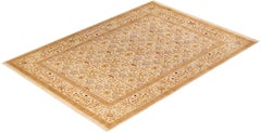 Tappeto tradizionale Mogul avorio Hand Made unico nel suo genere