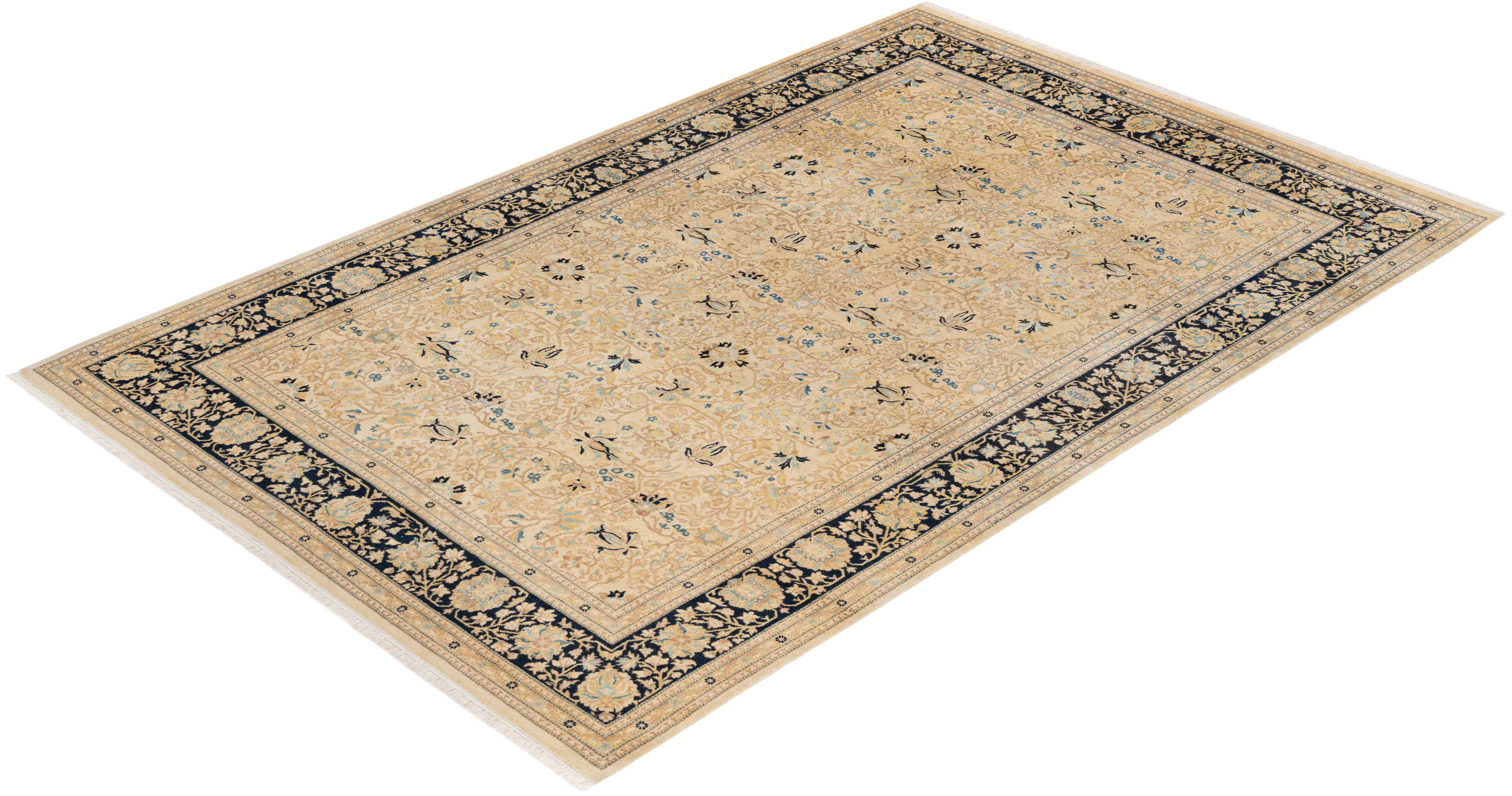 Avec leurs palettes discrètes et leurs motifs à l'envers, les tapis de la collection Mogul apporteront une sophistication intemporelle à n'importe quelle pièce. Influencés par un éventail de motifs turcs, indiens et persans, les artisans qui tissent