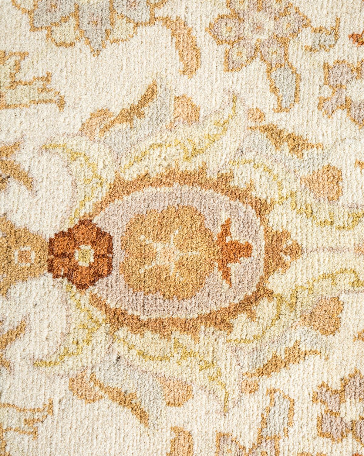 Alfombra tradicional única Hand Made Mogul marfil Otro en venta