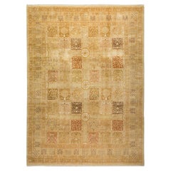 Alfombra tradicional única Hand Made Mogul marfil