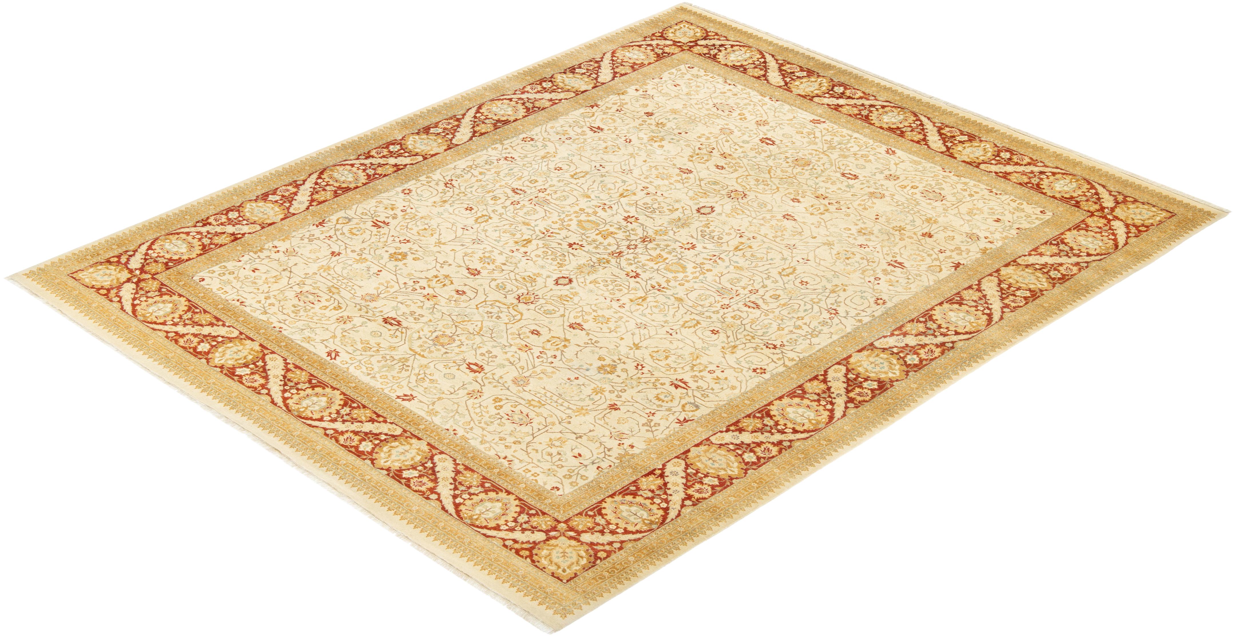 Con palette sobrie e disegni allover, i tappeti della Collezione Mogul doneranno una raffinatezza senza tempo a qualsiasi stanza. Influenzati da uno spettro di disegni turchi, indiani e persiani, gli artigiani che tessono a mano questi tappeti di