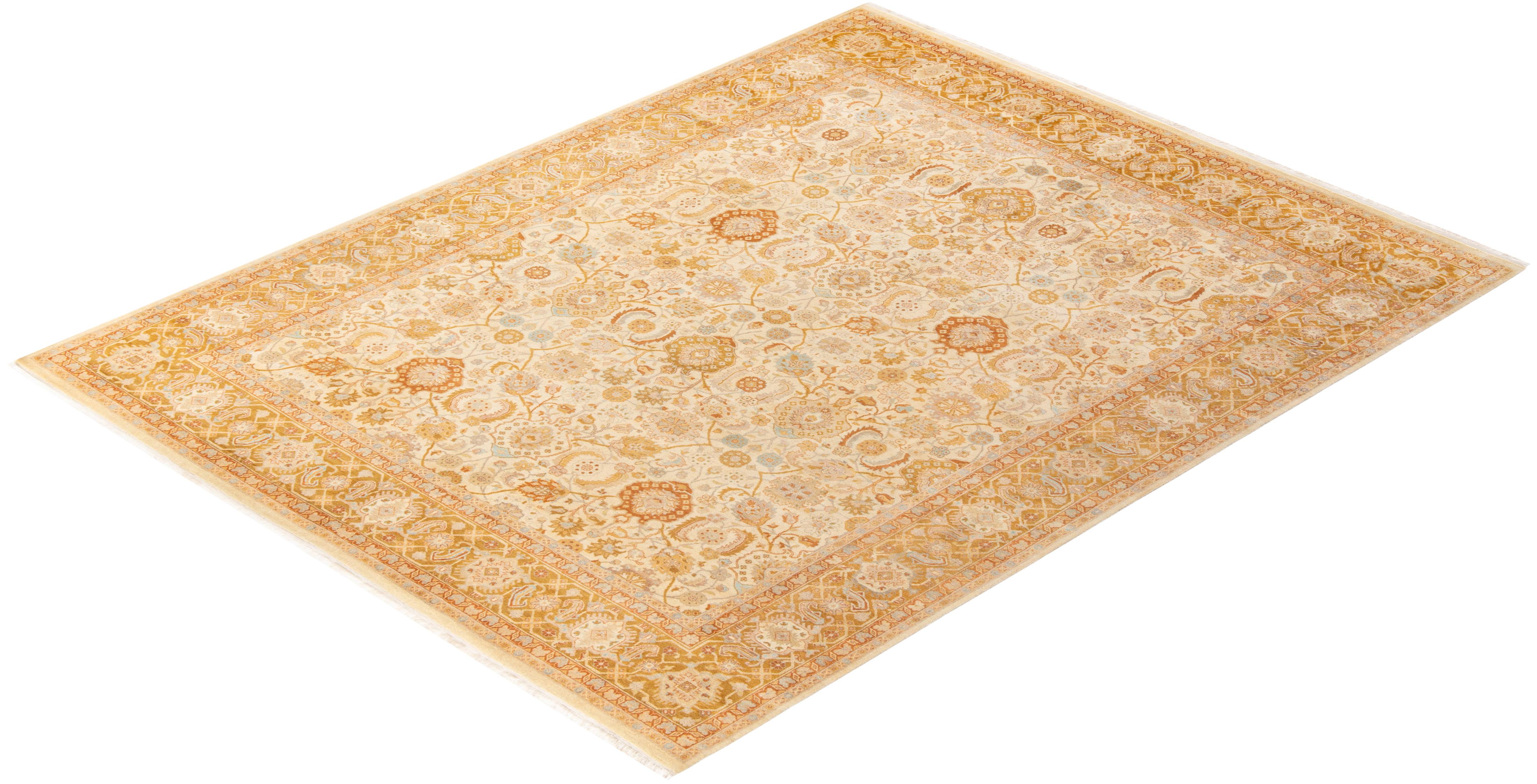Avec leurs palettes discrètes et leurs motifs à l'envers, les tapis de la collection Mogul apporteront une sophistication intemporelle à n'importe quelle pièce. Influencés par un éventail de motifs turcs, indiens et persans, les artisans qui tissent
