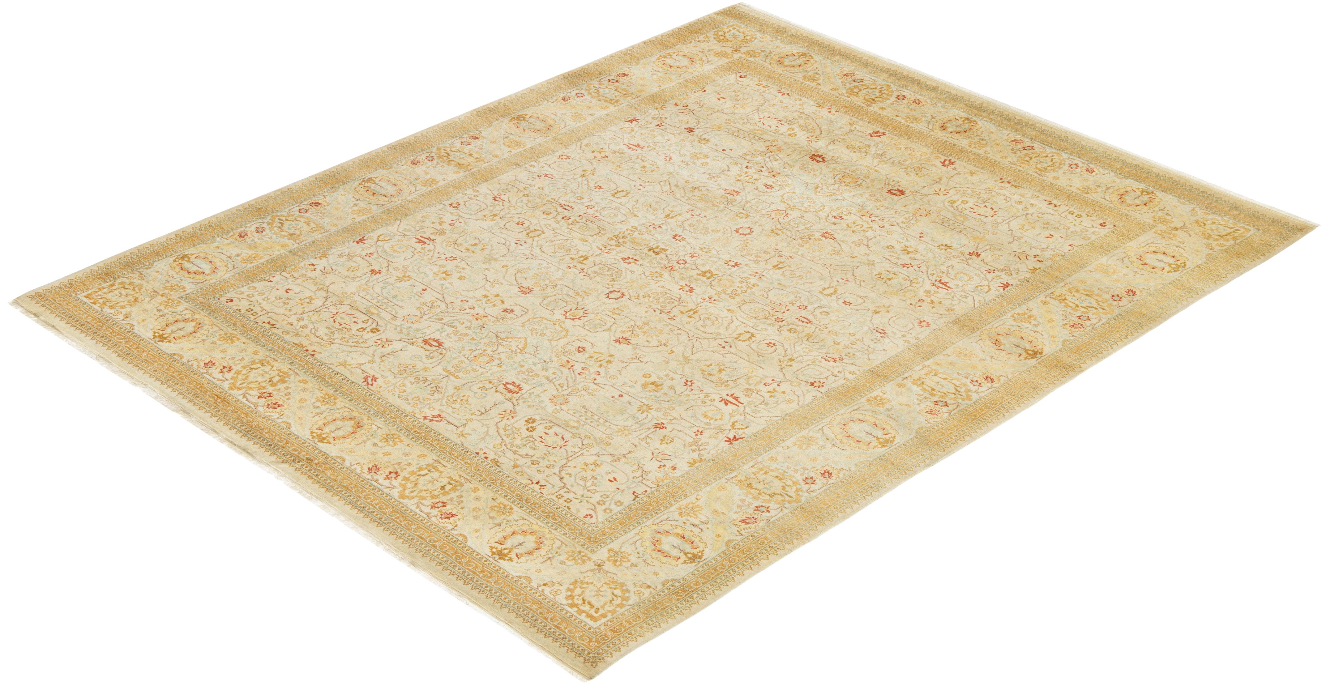 With understated palettes and allover designs, the rugs in the Mogul Collection will bring timeless sophistication to any room. Influenced by a spectrum of Turkish, Indian, and Persian designs, the artisans who handweave these wool rugs imbue