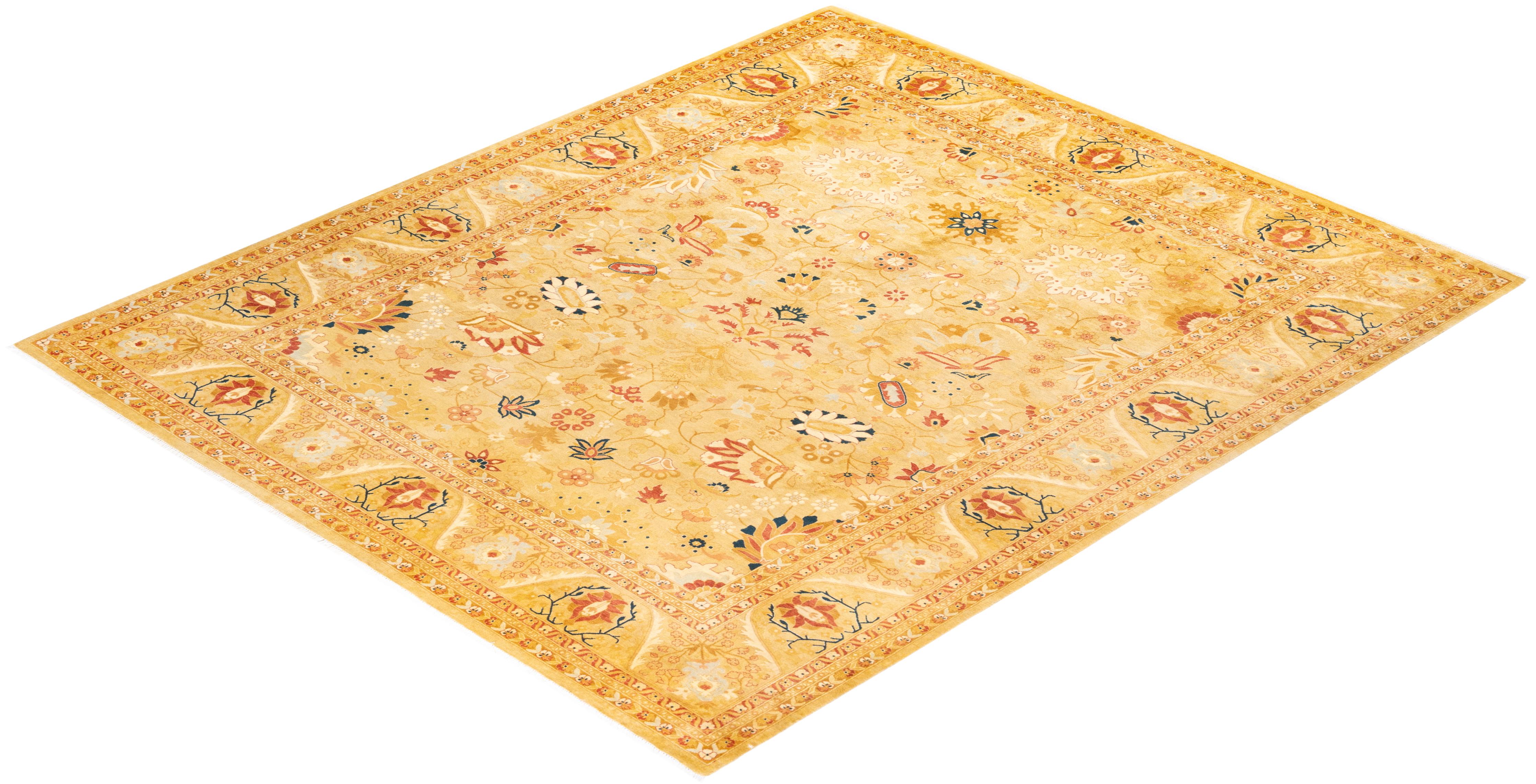 Avec leurs palettes discrètes et leurs motifs allover, les tapis de la collection Mogul apporteront une sophistication intemporelle à n'importe quelle pièce. Influencés par un éventail de motifs turcs, indiens et persans, les artisans qui tissent à