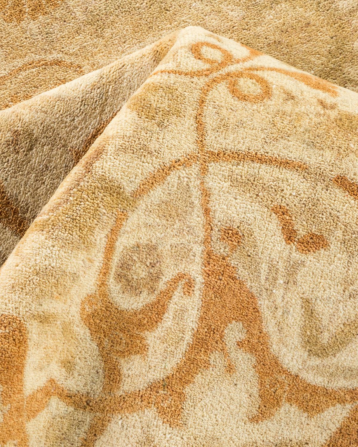 With understated palettes and allover designs, the rugs in the Mogul Collection will bring timeless sophistication to any room. Influenced by a spectrum of Turkish, Indian, and Persian designs, the artisans who handweave these wool rugs imbue