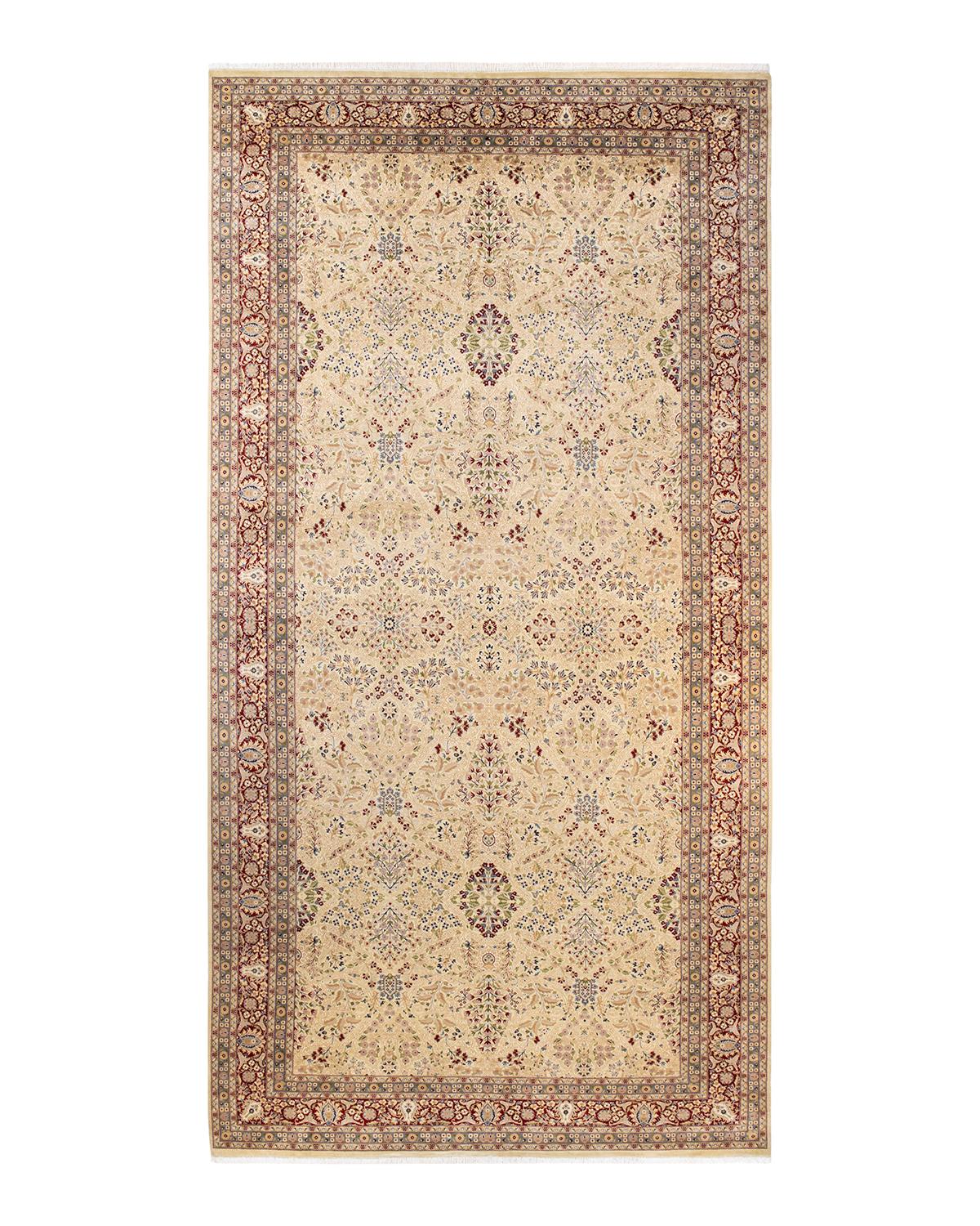 Alfombra tradicional única Hand Made Mogul Marfil Otro en venta