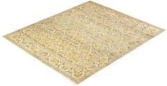 Alfombra tradicional única Hand Made Mogul marfil