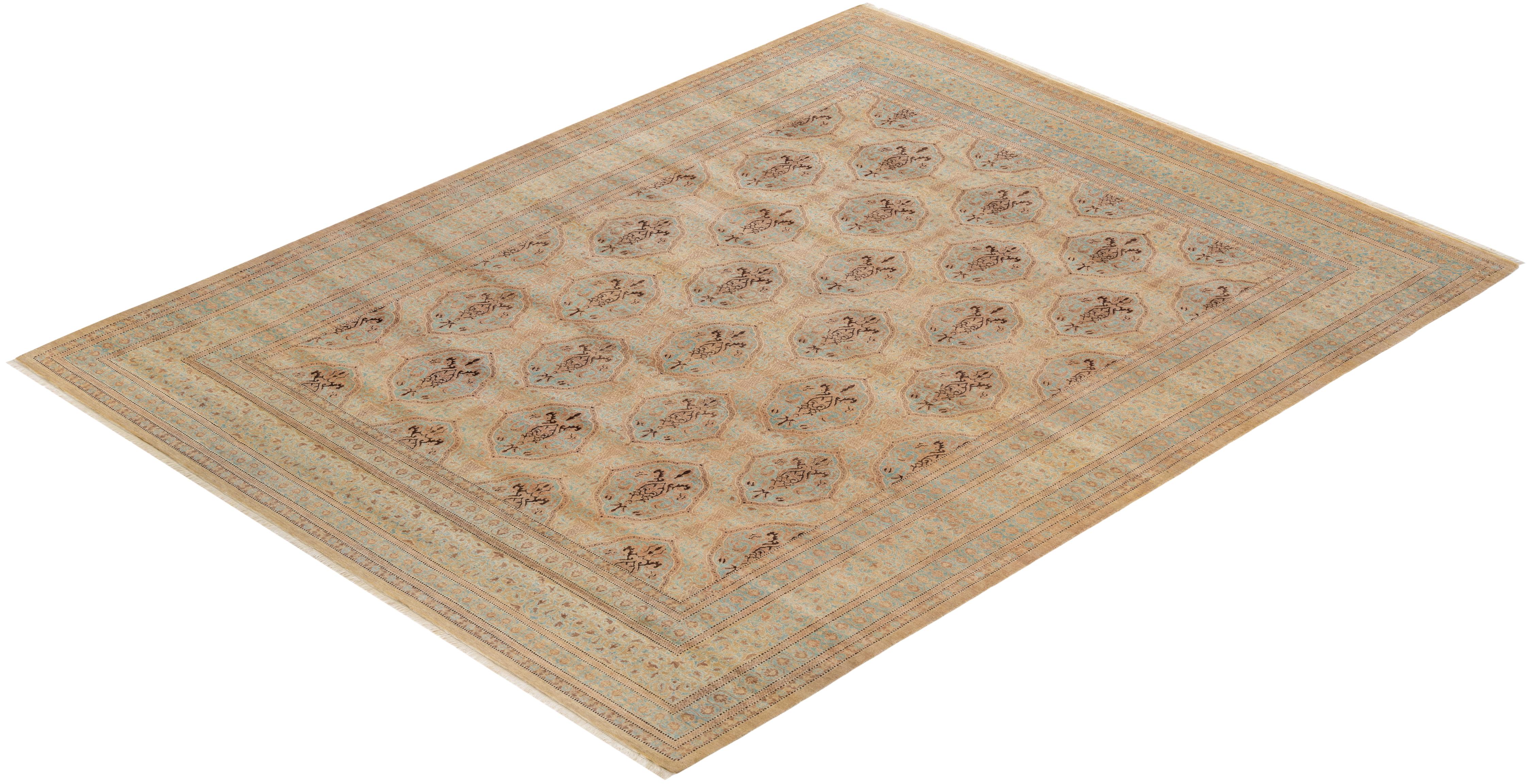 Con palette sobrie e disegni allover, i tappeti della Collezione Mogul doneranno una raffinatezza senza tempo a qualsiasi stanza. Influenzati da uno spettro di disegni turchi, indiani e persiani, gli artigiani che tessono a mano questi tappeti di
