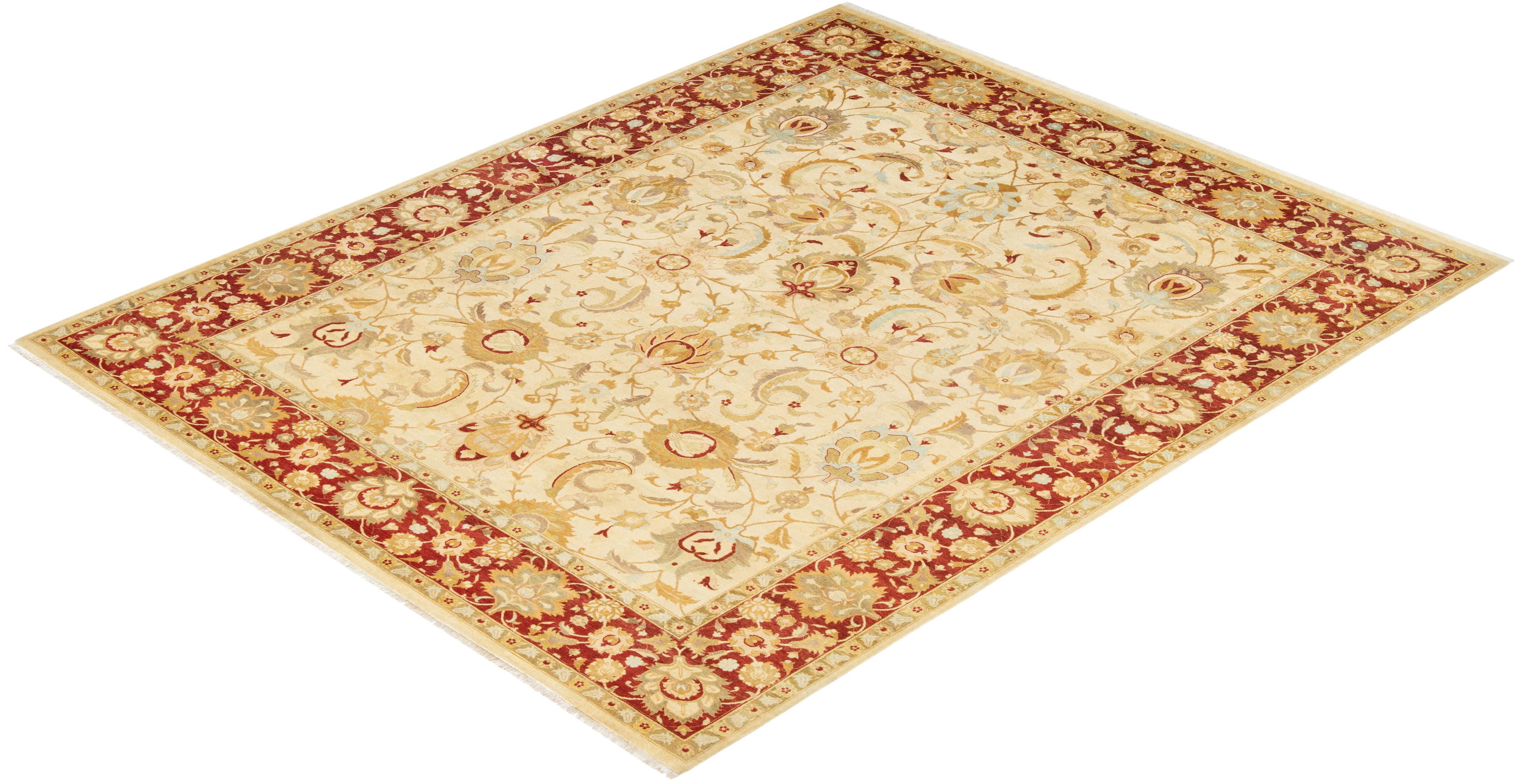 Avec leurs palettes discrètes et leurs motifs à l'envers, les tapis de la collection Mogul apporteront une sophistication intemporelle à n'importe quelle pièce. Influencés par un éventail de motifs turcs, indiens et persans, les artisans qui tissent
