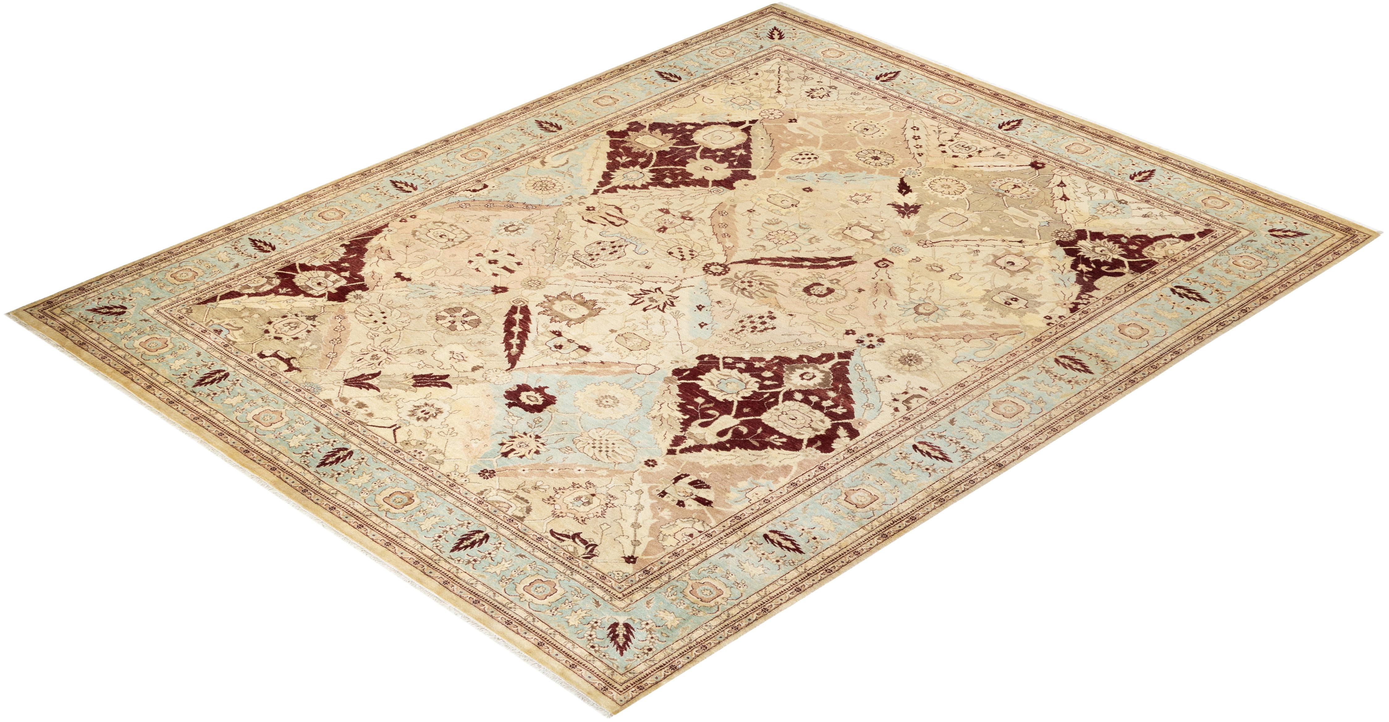 Las alfombras de la colección Mogul, con sus colores discretos y sus diseños en toda la superficie, aportarán una sofisticación atemporal a cualquier habitación. Influenciadas por un espectro de diseños turcos, indios y persas, los artesanos que
