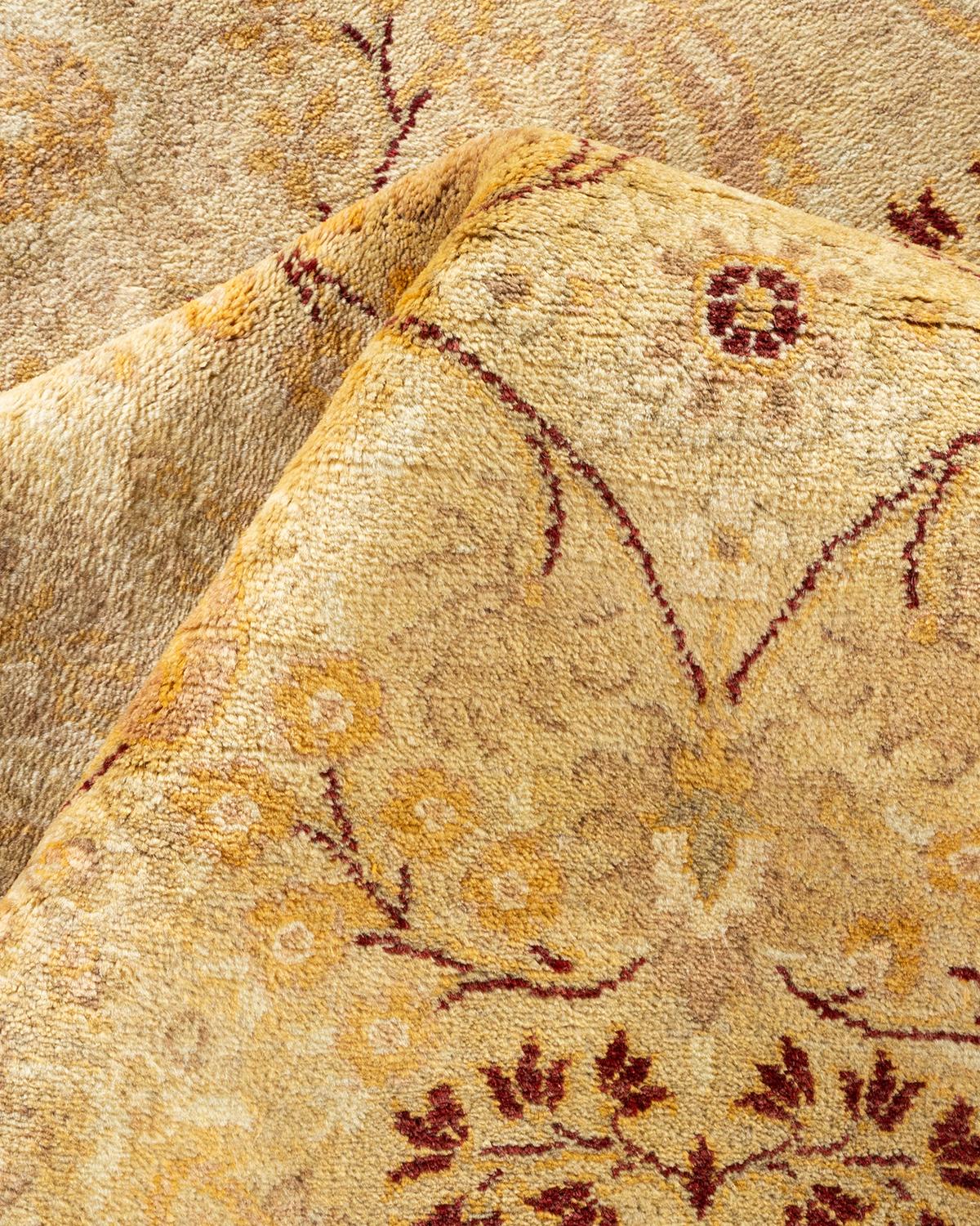 Alfombra tradicional única Hand Made Mogul marfil Otro en venta