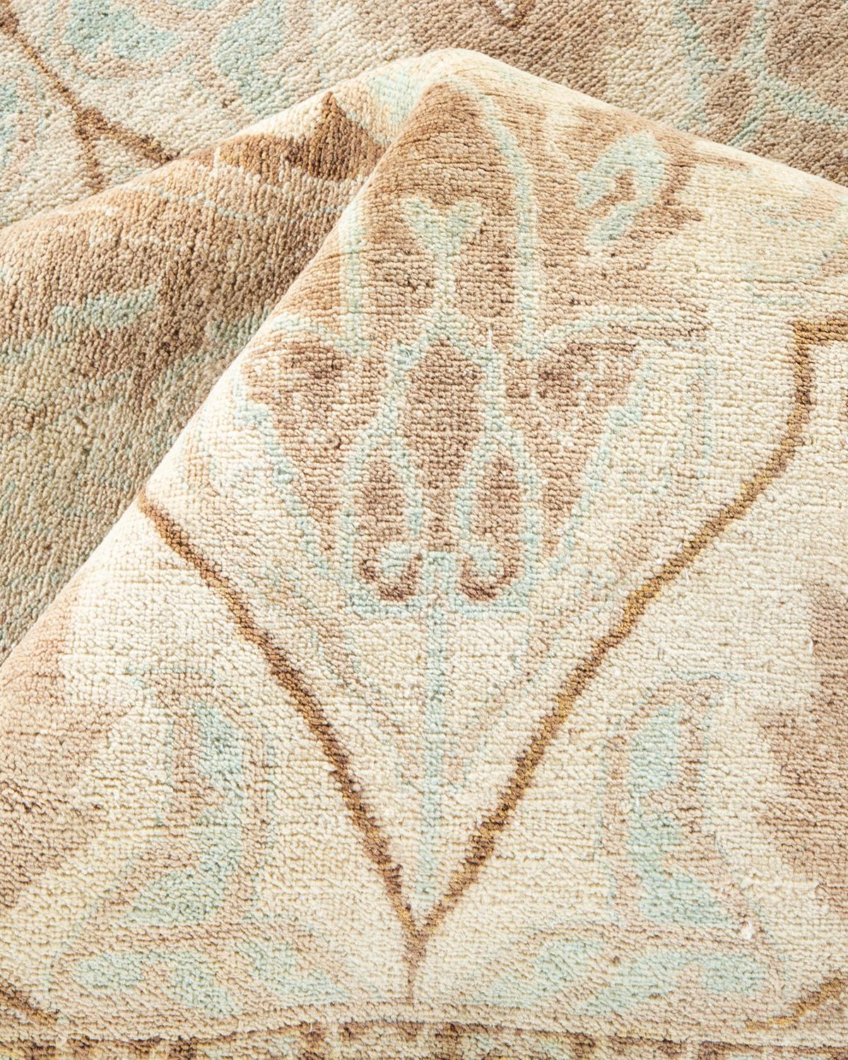 Alfombra tradicional única Hand Made Mogul marfil Otro en venta