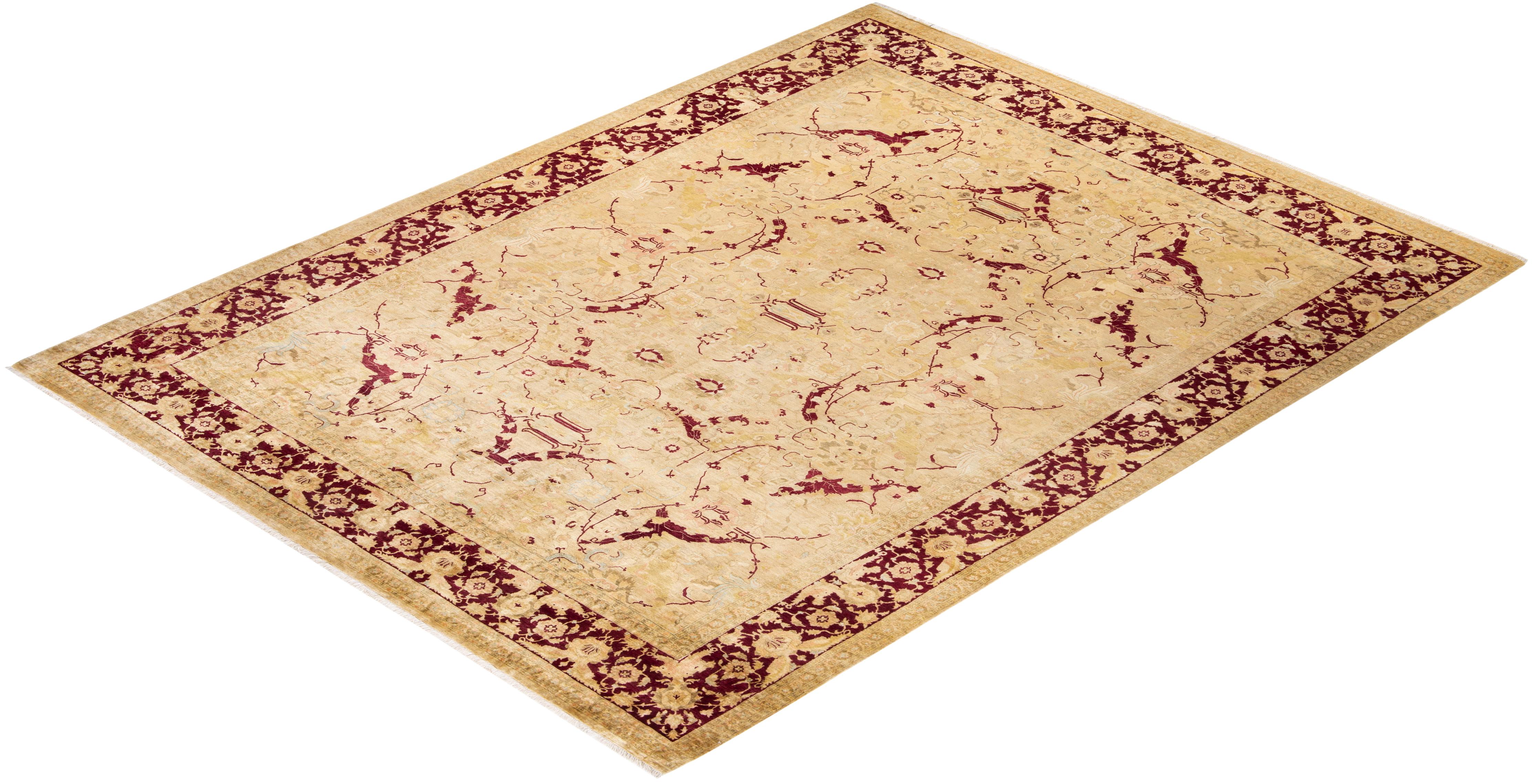Con palette sobrie e disegni allover, i tappeti della Collezione Mogul doneranno una raffinatezza senza tempo a qualsiasi stanza. Influenzati da uno spettro di disegni turchi, indiani e persiani, gli artigiani che tessono a mano questi tappeti di