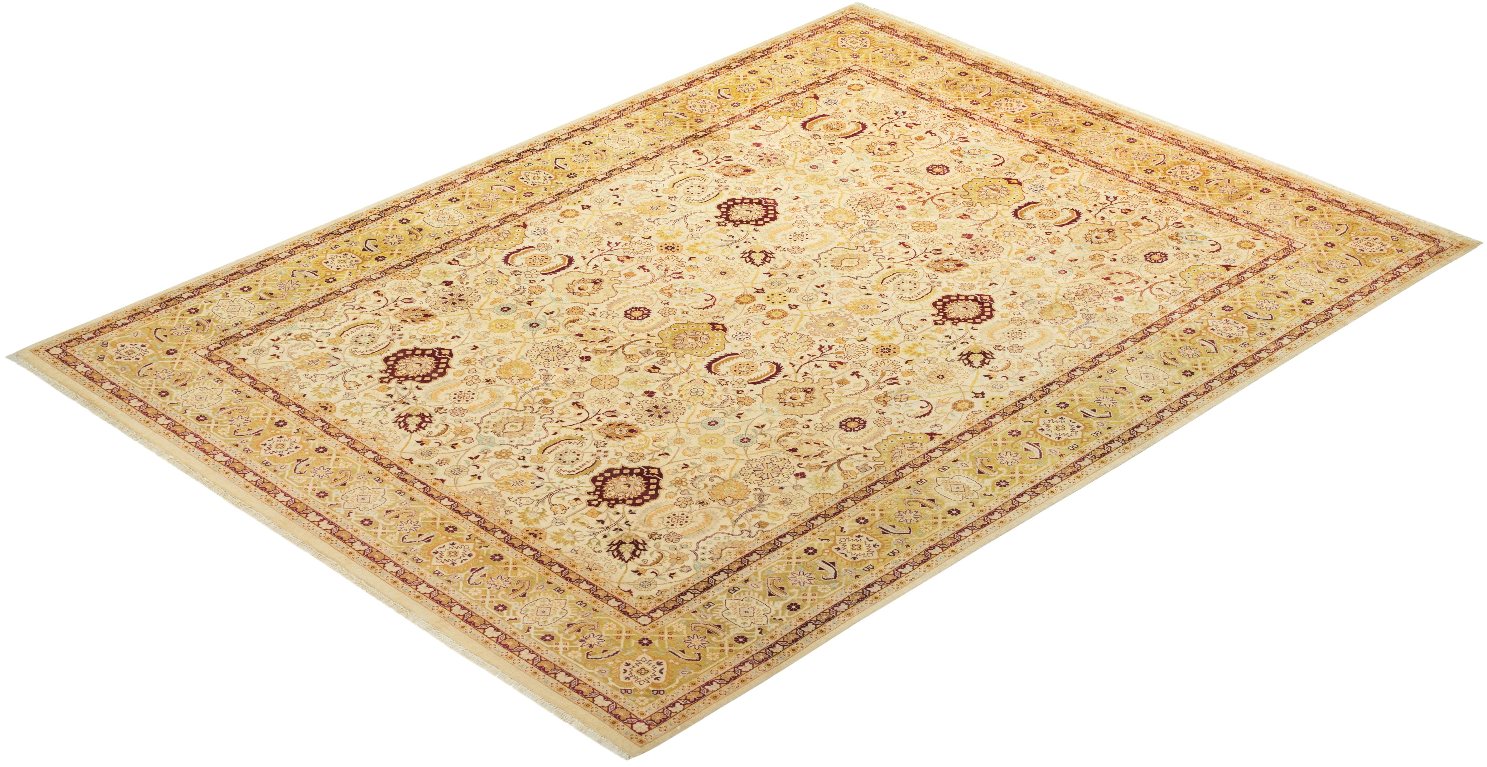 Avec leurs palettes discrètes et leurs motifs en relief, les tapis de la collection Mogul apporteront une sophistication intemporelle à toutes les pièces. Influencés par un éventail de motifs turcs, indiens et persans, les artisans qui tissent à la