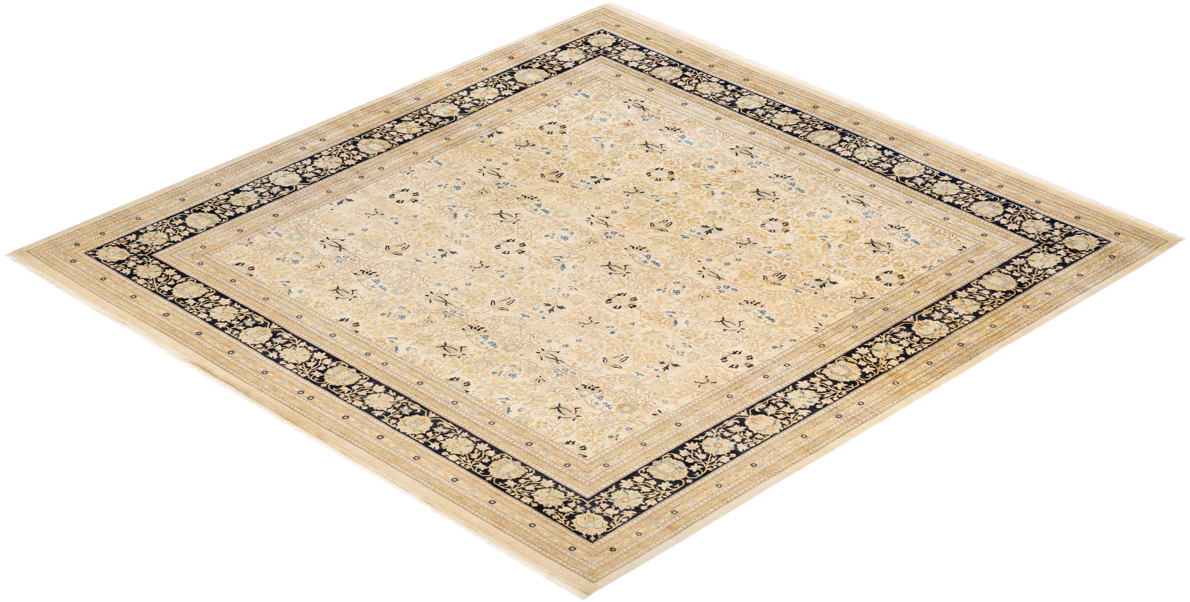 Avec leurs palettes discrètes et leurs motifs à l'envers, les tapis de la collection Mogul apporteront une sophistication intemporelle à n'importe quelle pièce. Influencés par un éventail de motifs turcs, indiens et persans, les artisans qui tissent