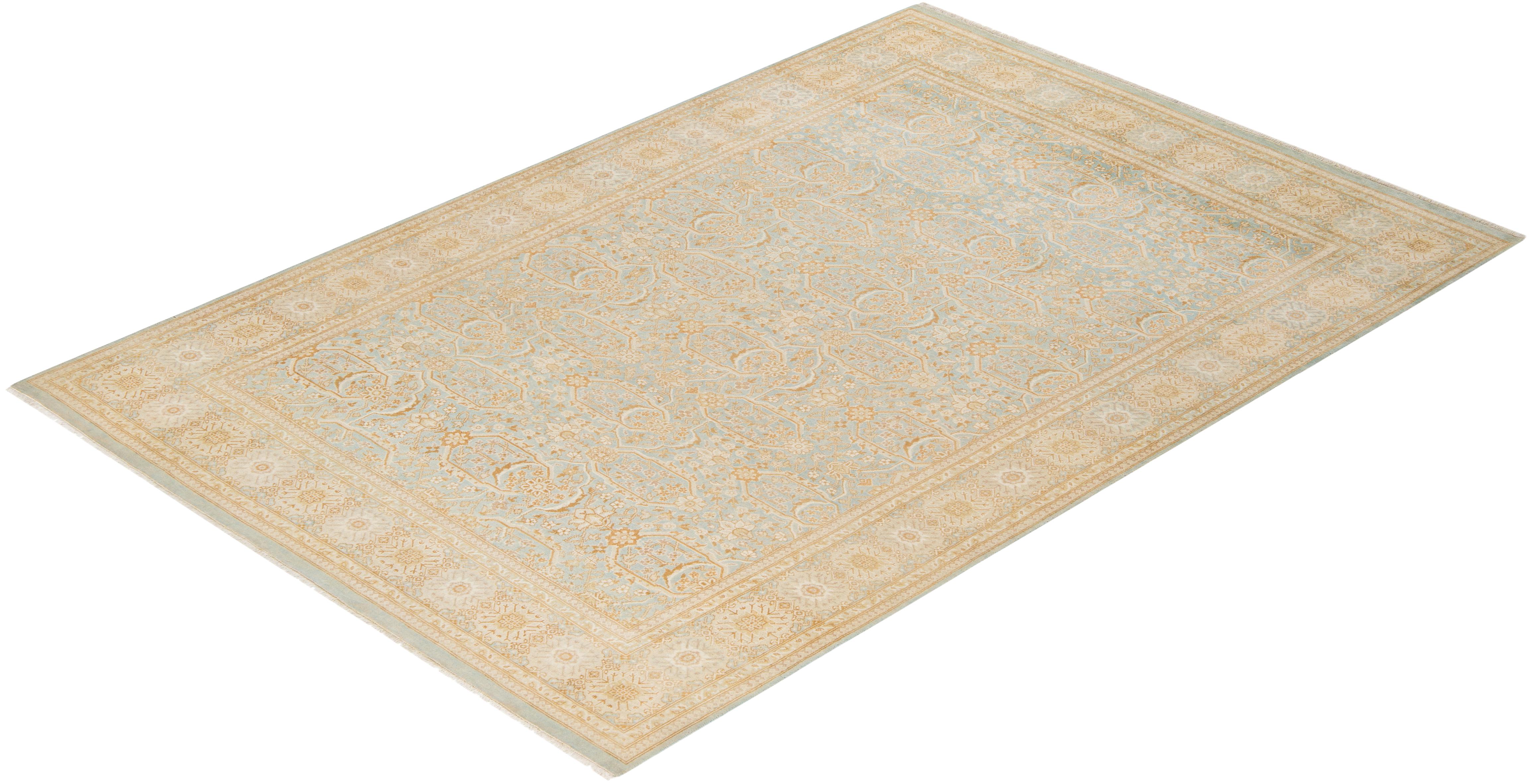 Avec leurs palettes discrètes et leurs motifs à l'envers, les tapis de la collection Mogul apporteront une sophistication intemporelle à n'importe quelle pièce. Influencés par un éventail de motifs turcs, indiens et persans, les artisans qui tissent