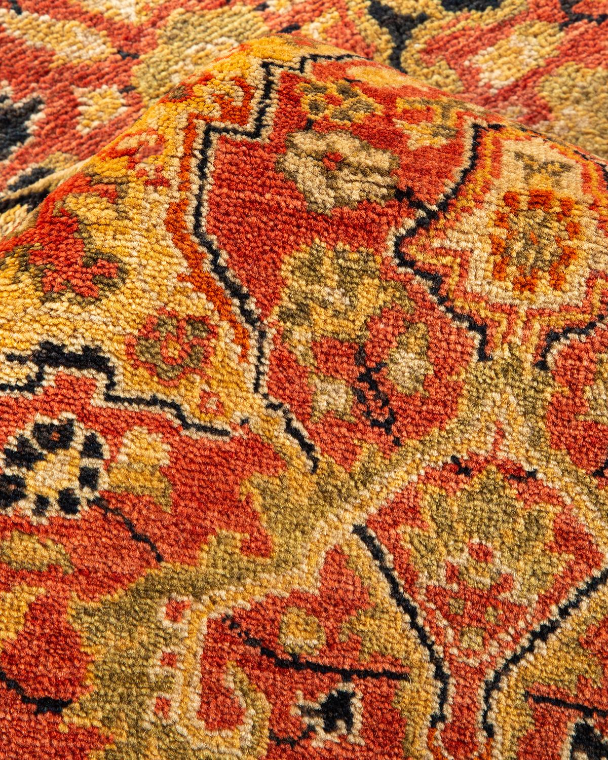 Alfombra Mogul Naranja Tradicional Hand Made, única en su género Otro en venta