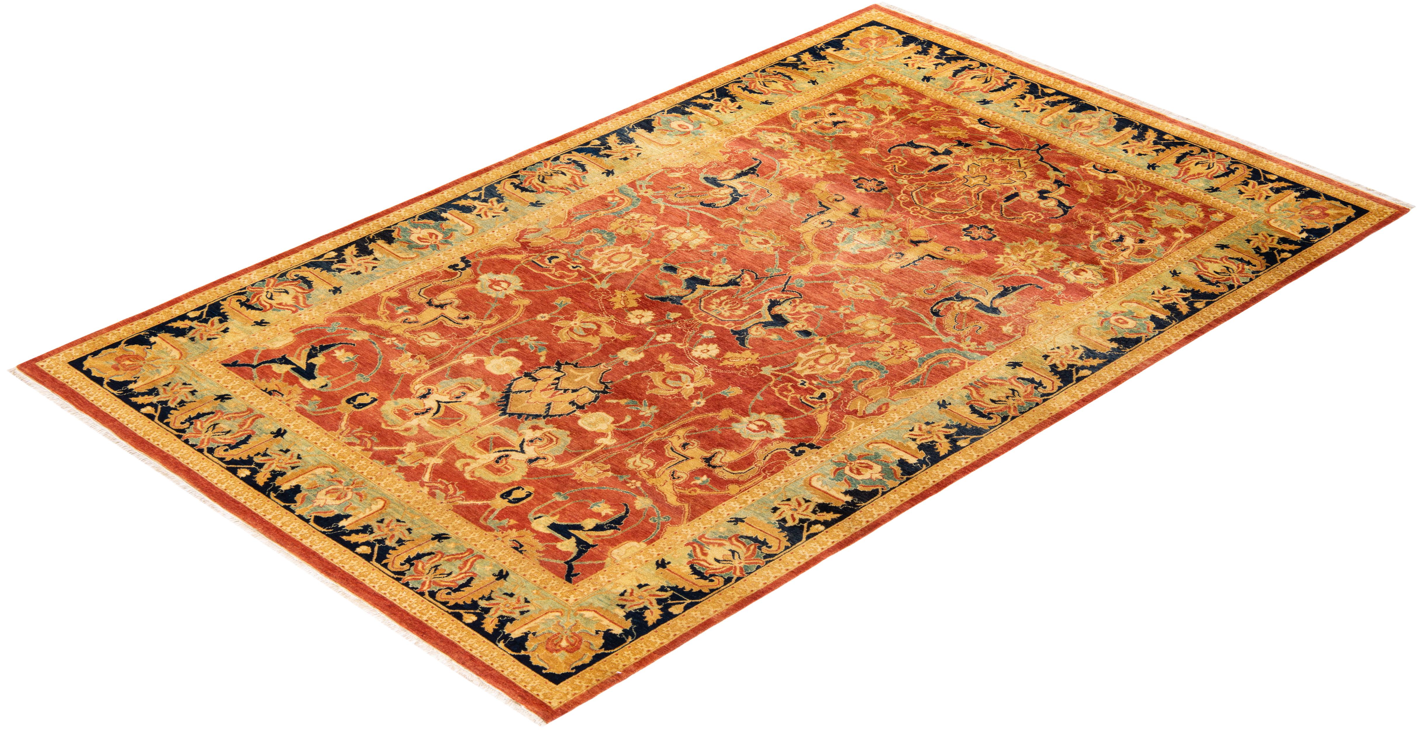 Avec leurs palettes discrètes et leurs motifs à l'envers, les tapis de la collection Mogul apporteront une sophistication intemporelle à n'importe quelle pièce. Influencés par un éventail de motifs turcs, indiens et persans, les artisans qui tissent