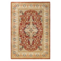 Tappeto tradizionale Mogul arancione Hand Made unico nel suo genere