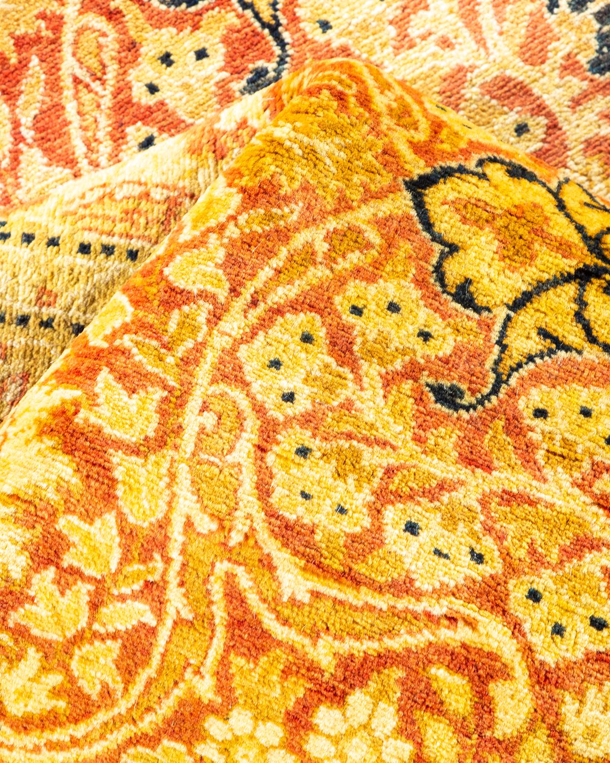 Alfombra Mogul Naranja Tradicional Hand Made Única en su Género Otro en venta
