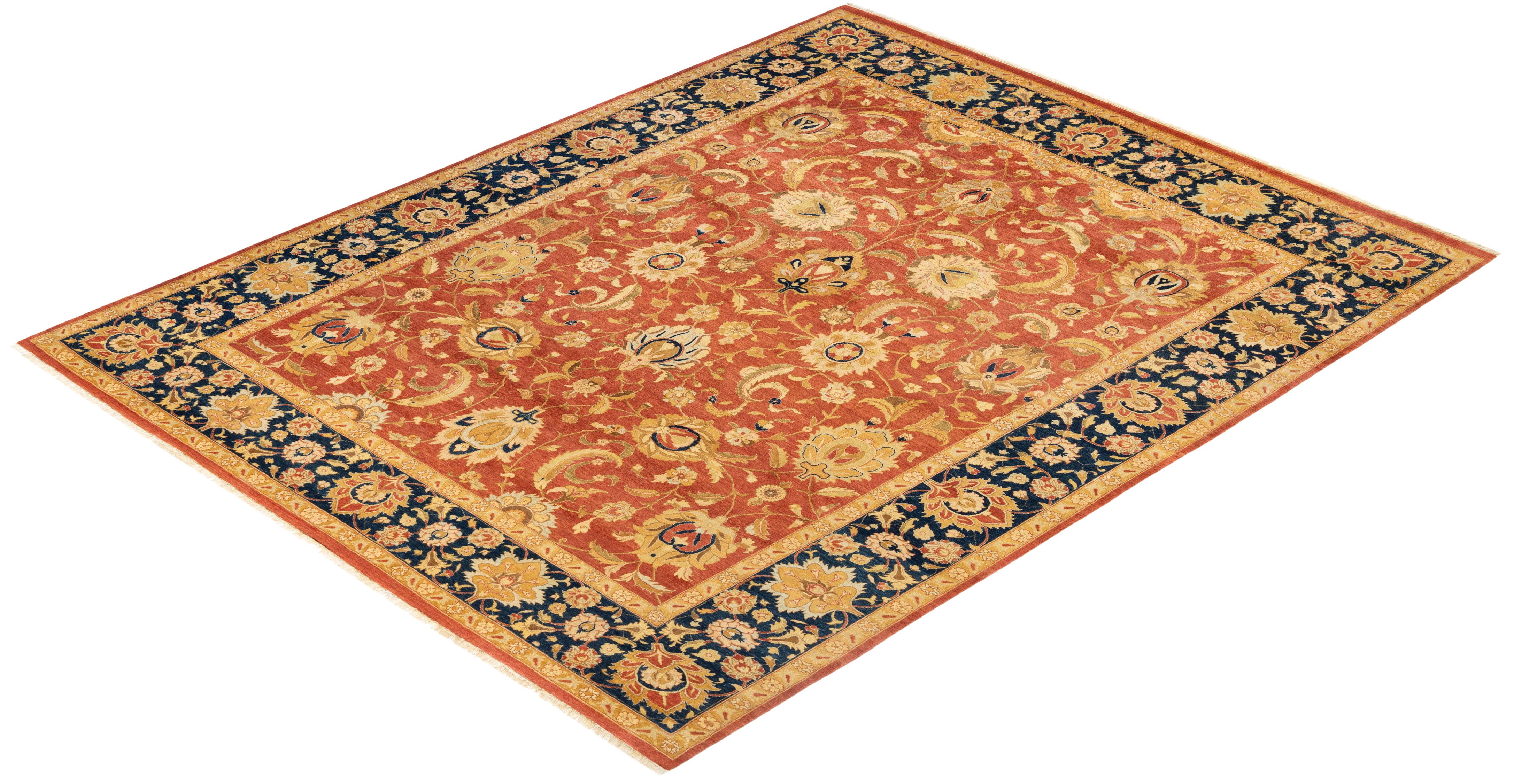 Las alfombras de la colección Mogul, con sus colores discretos y sus diseños en toda la superficie, aportarán una sofisticación atemporal a cualquier habitación. Influenciadas por un espectro de diseños turcos, indios y persas, los artesanos que