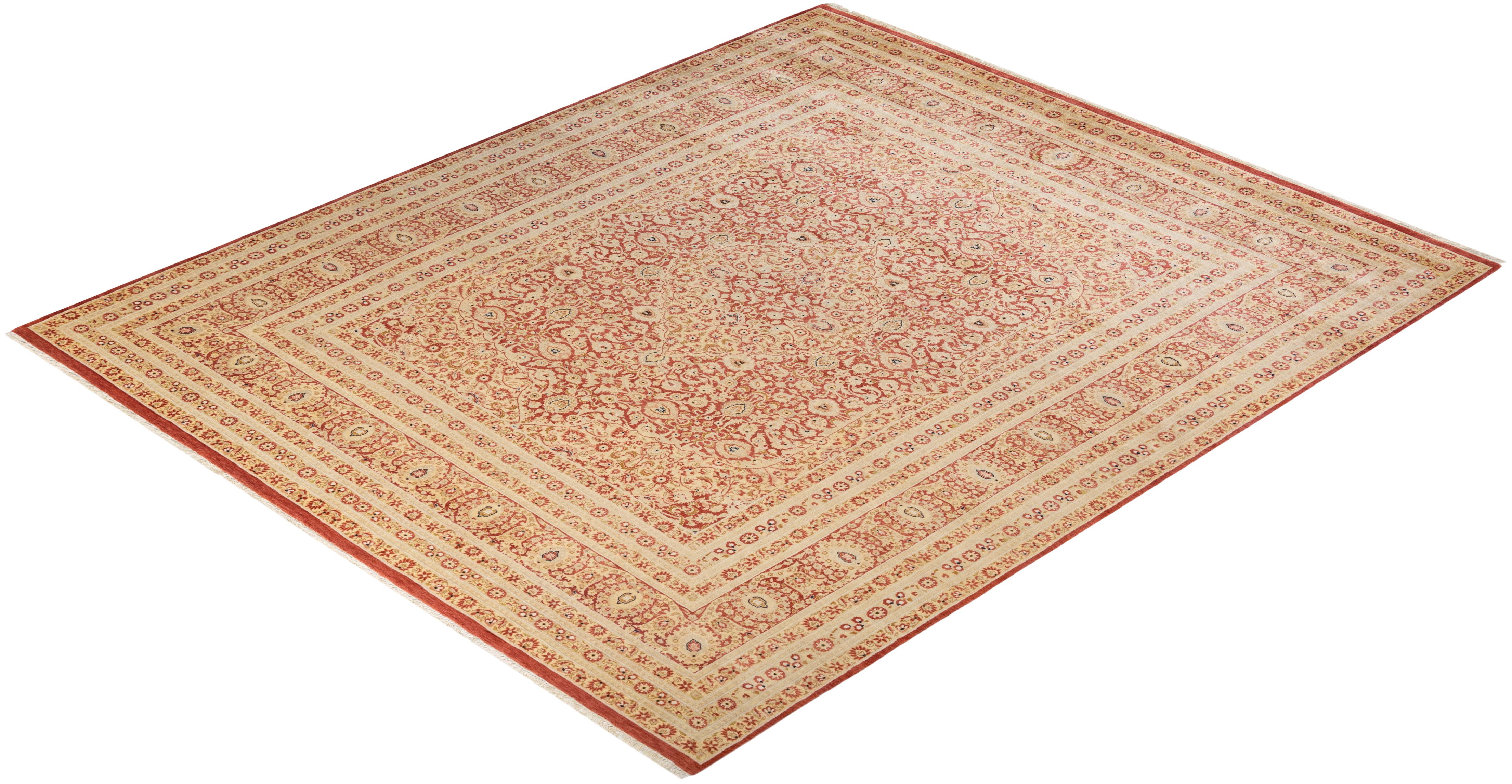 Las alfombras de la colección Mogul, con sus colores discretos y sus diseños en toda la superficie, aportarán una sofisticación atemporal a cualquier habitación. Influenciadas por un espectro de diseños turcos, indios y persas, los artesanos que