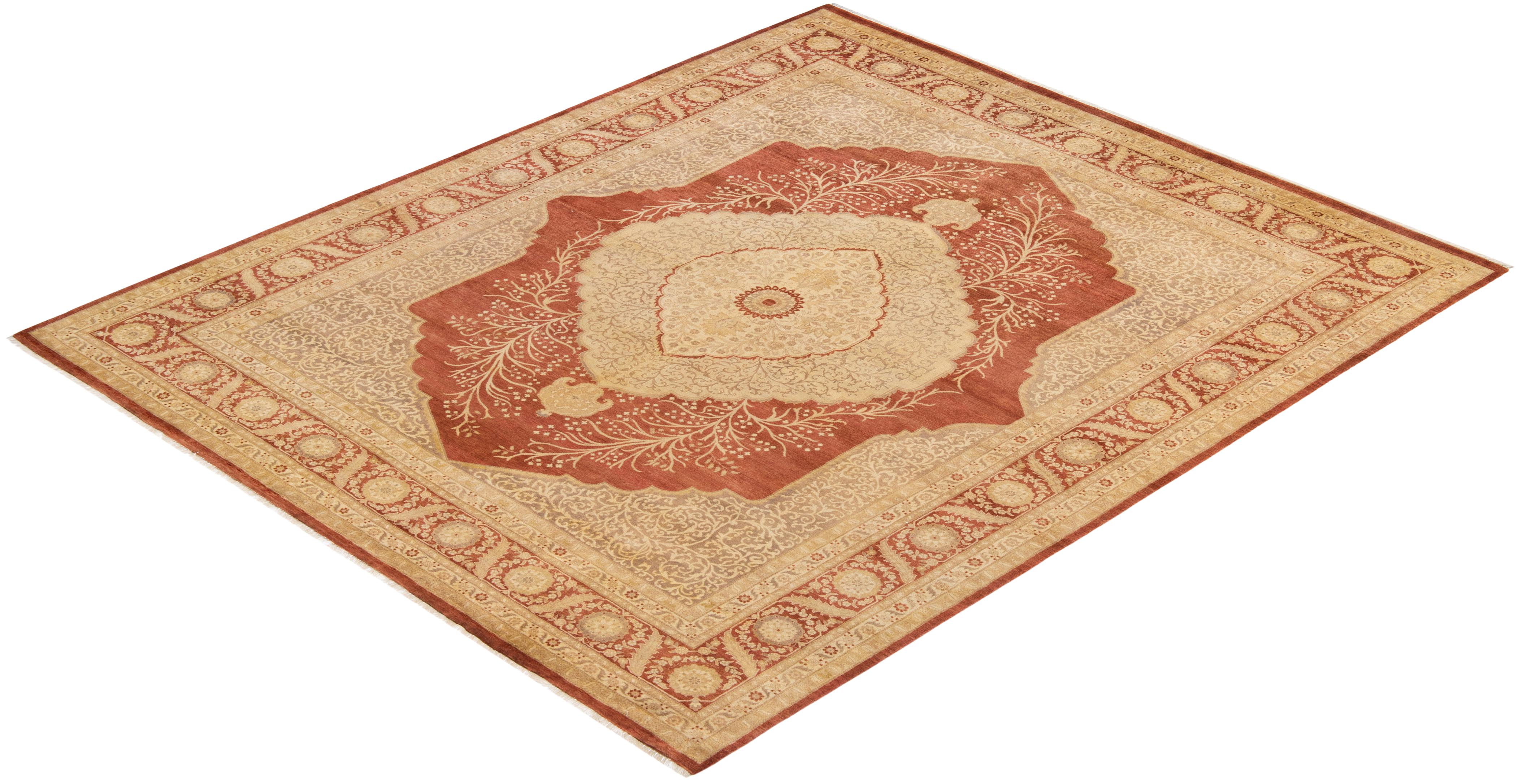 With understated palettes and allover designs, the rugs in the Mogul Collection will bring timeless sophistication to any room. Influenced by a spectrum of Turkish, Indian, and Persian designs, the artisans who handweave these wool rugs imbue