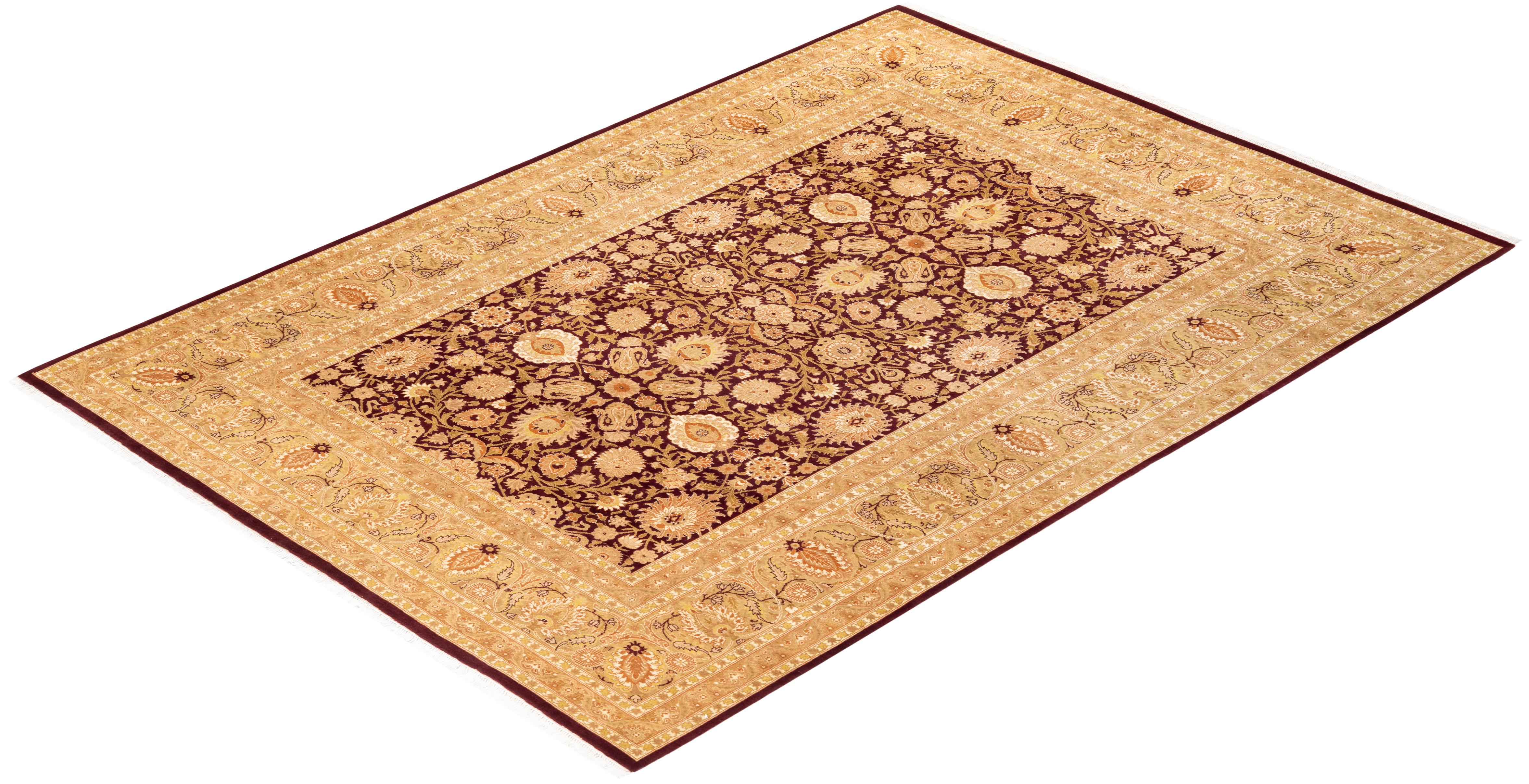 Con palette sobrie e disegni allover, i tappeti della Collezione Mogul doneranno una raffinatezza senza tempo a qualsiasi stanza. Influenzati da uno spettro di disegni turchi, indiani e persiani, gli artigiani che tessono a mano questi tappeti di
