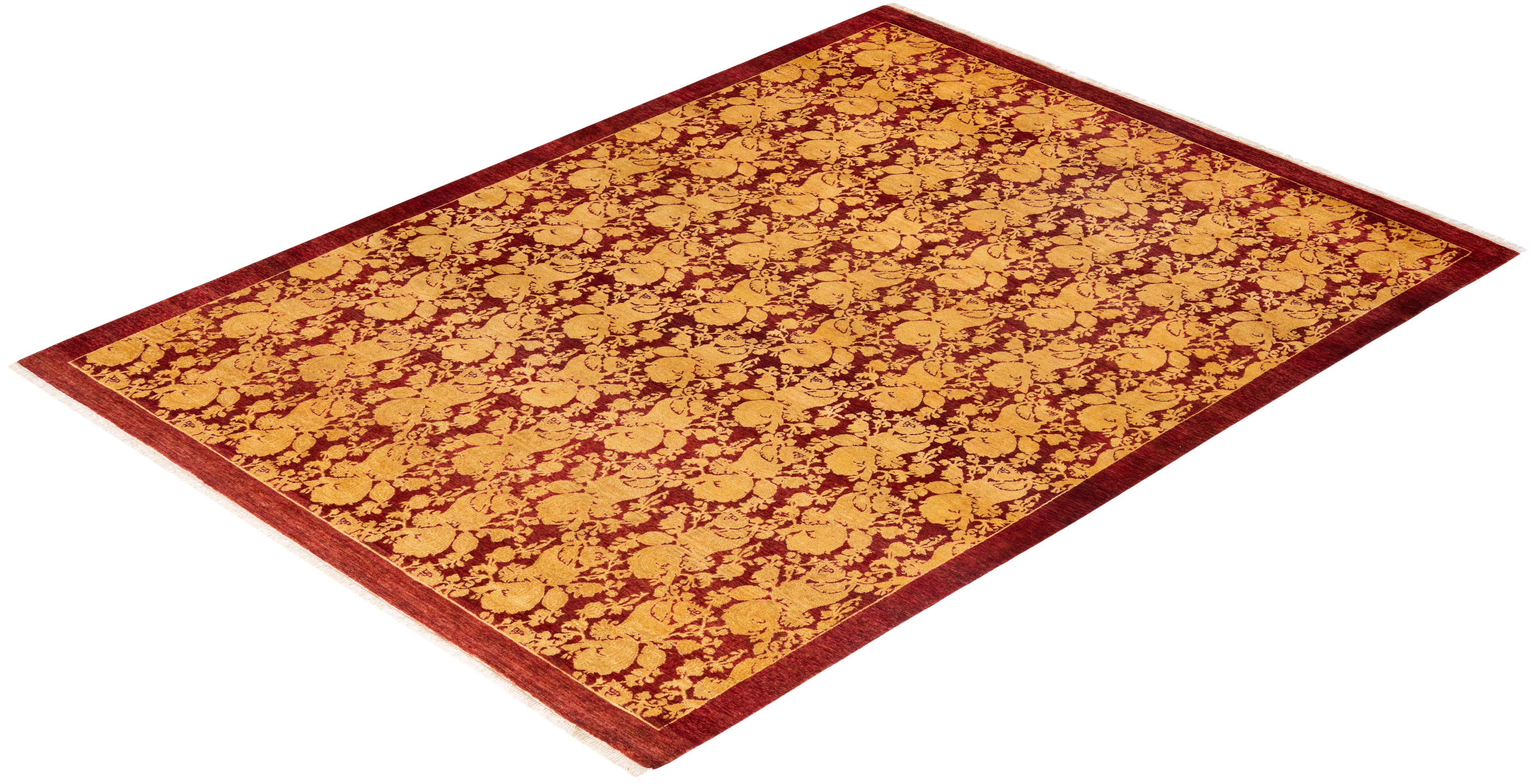 Avec leurs palettes discrètes et leurs motifs à l'envers, les tapis de la collection Mogul apporteront une sophistication intemporelle à n'importe quelle pièce. Influencés par un éventail de motifs turcs, indiens et persans, les artisans qui tissent
