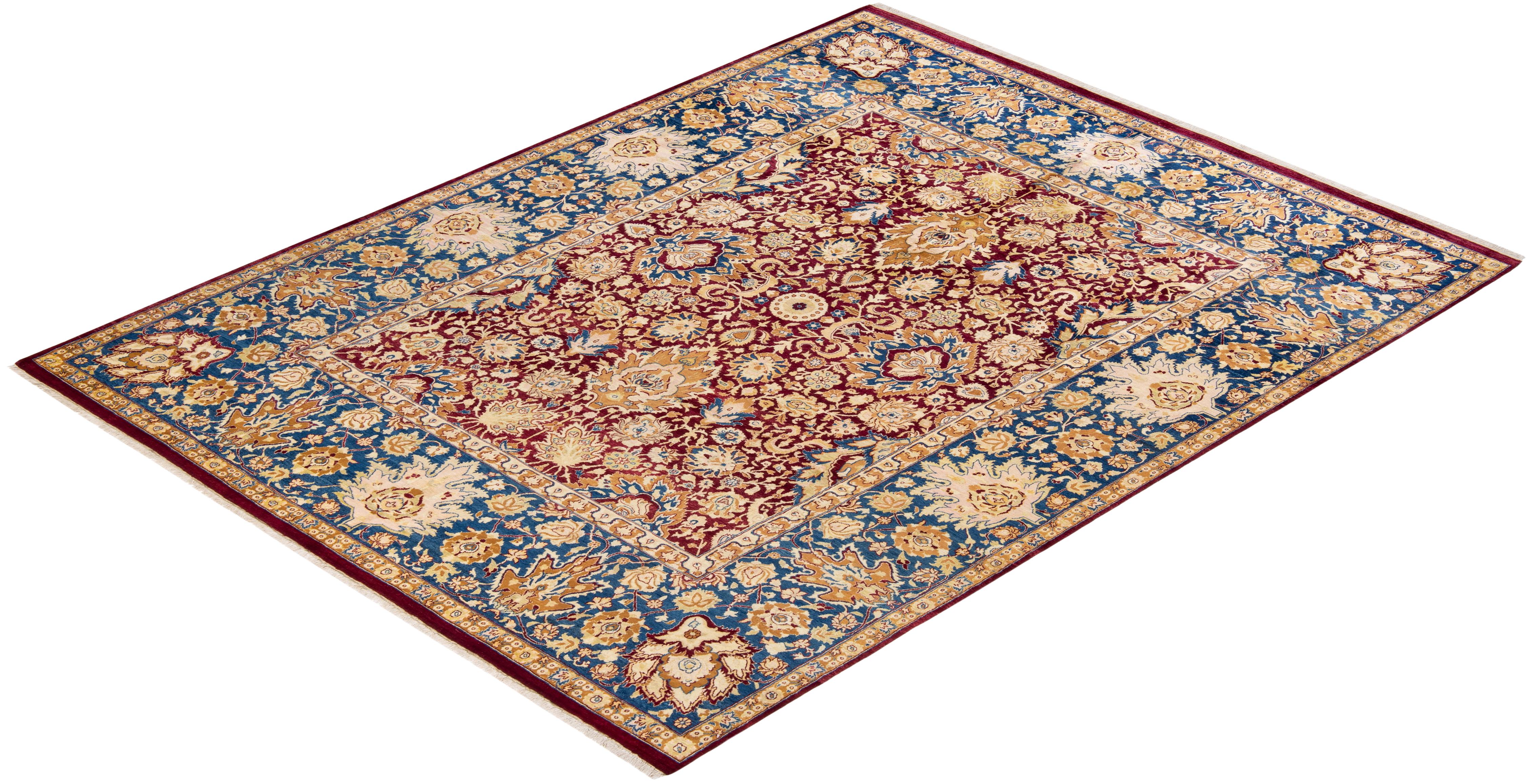 Avec leurs palettes discrètes et leurs motifs à l'envers, les tapis de la collection Mogul apporteront une sophistication intemporelle à n'importe quelle pièce. Influencés par un éventail de motifs turcs, indiens et persans, les artisans qui tissent