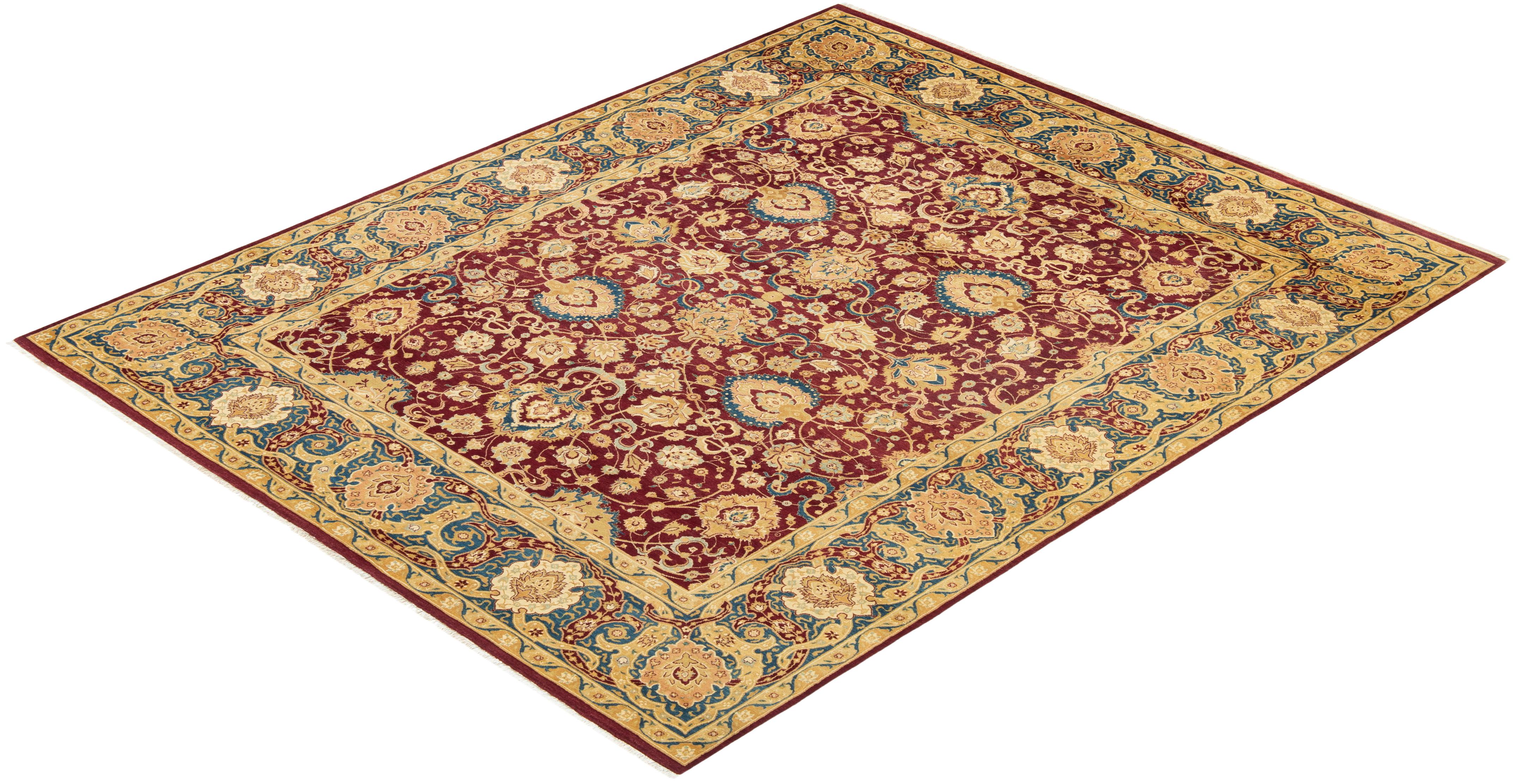 Las alfombras de la colección Mogul, con sus colores discretos y sus diseños en toda la superficie, aportarán una sofisticación atemporal a cualquier habitación. Influenciadas por un espectro de diseños turcos, indios y persas, los artesanos que