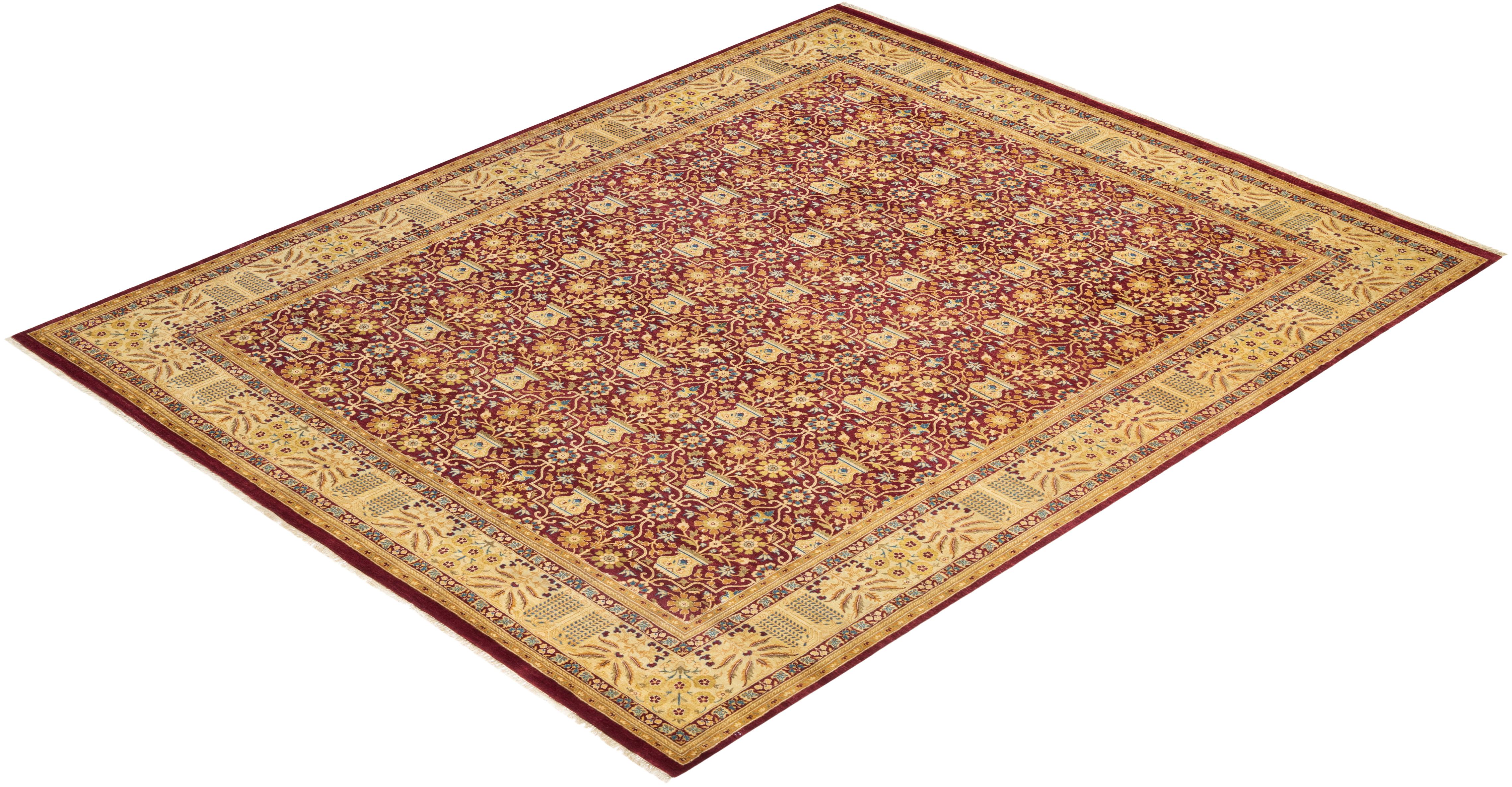 Avec leurs palettes discrètes et leurs motifs allover, les tapis de la collection Mogul apporteront une sophistication intemporelle à n'importe quelle pièce. Influencés par un éventail de motifs turcs, indiens et persans, les artisans qui tissent à