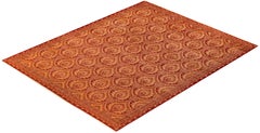 One-of-a-kind Hand Made Traditional Mogul Red Area Rug