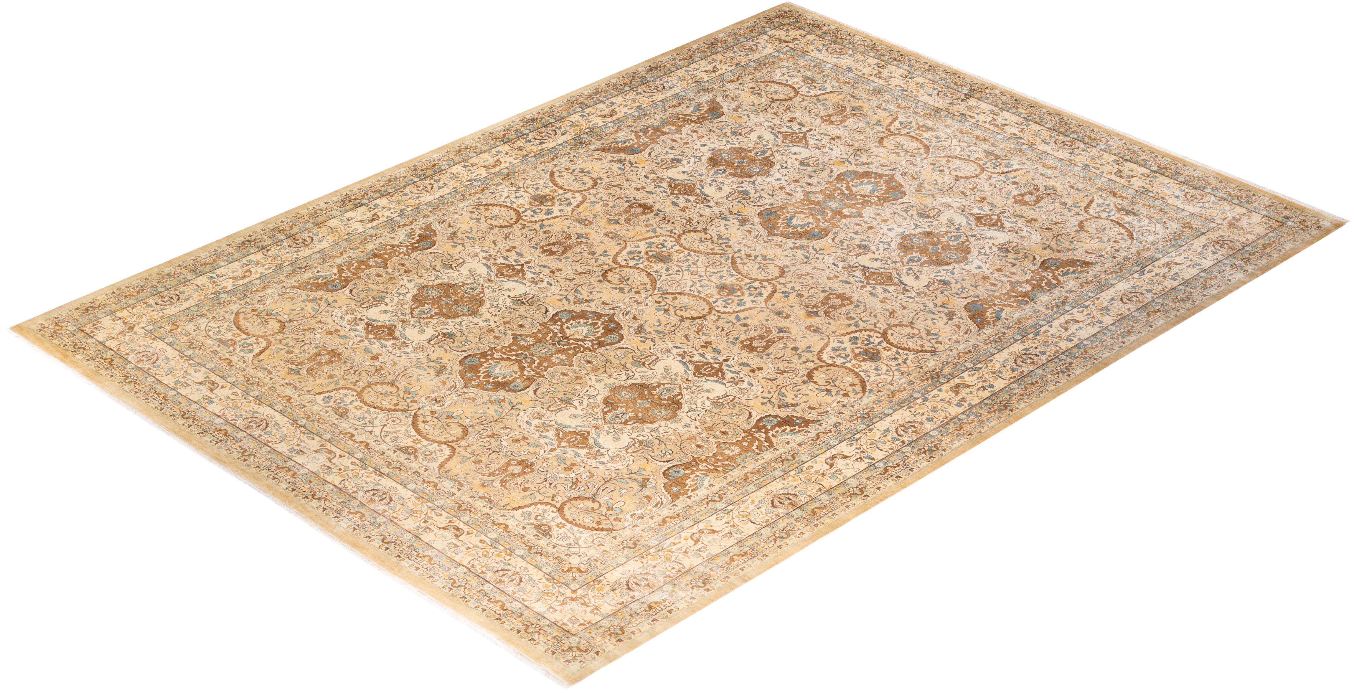 Avec leurs palettes discrètes et leurs motifs en relief, les tapis de la collection Mogul apporteront une sophistication intemporelle à toutes les pièces. Influencés par un éventail de motifs turcs, indiens et persans, les artisans qui tissent à la
