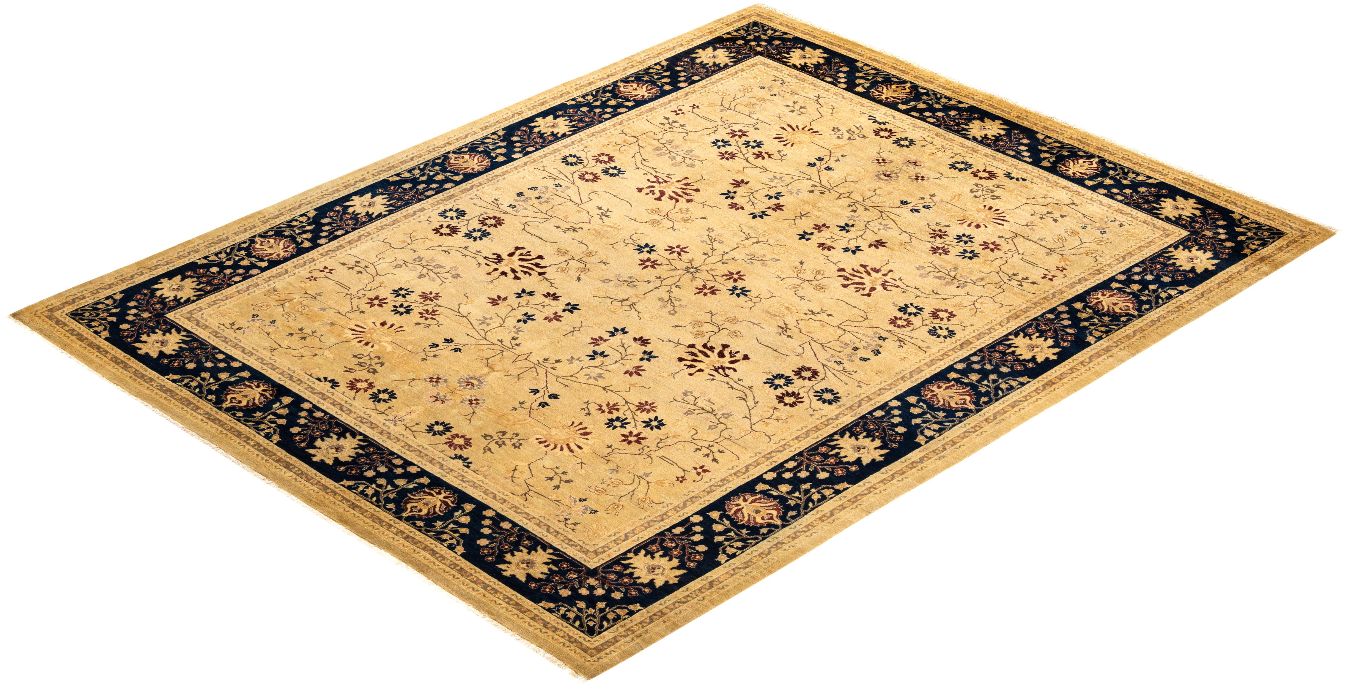 Avec leurs palettes discrètes et leurs motifs à l'envers, les tapis de la collection Mogul apporteront une sophistication intemporelle à n'importe quelle pièce. Influencés par un éventail de motifs turcs, indiens et persans, les artisans qui tissent