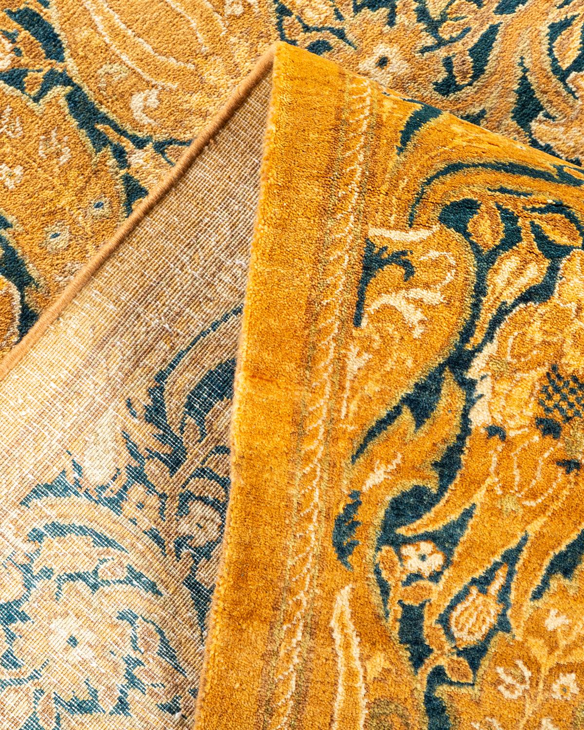 With understated palettes and allover designs, the rugs in the Mogul Collection will bring timeless sophistication to any room. Influenced by a spectrum of Turkish, Indian, and Persian designs, the artisans who handweave these wool rugs imbue