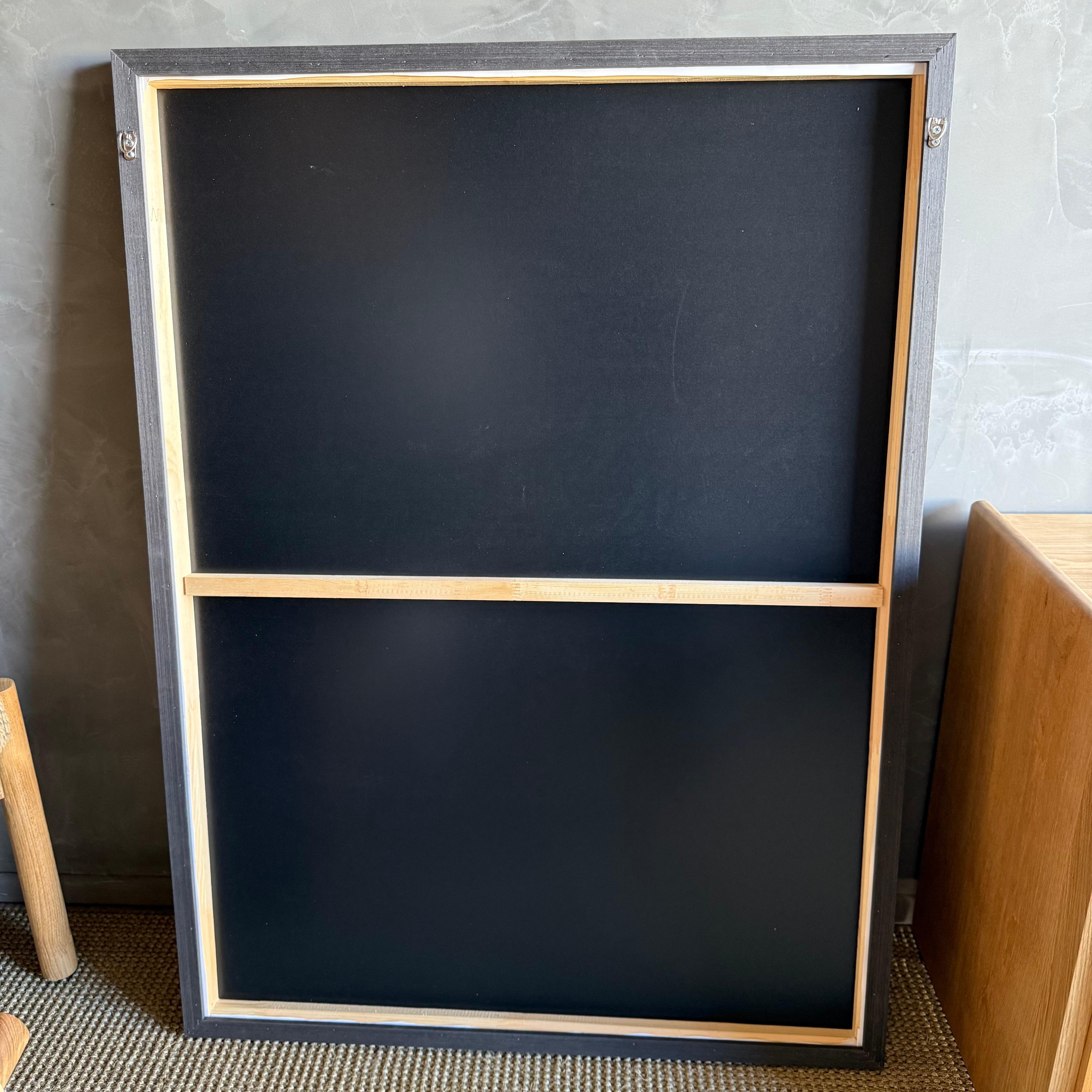 Nuage unique peint à la main dans un cadre en bois en vente 5