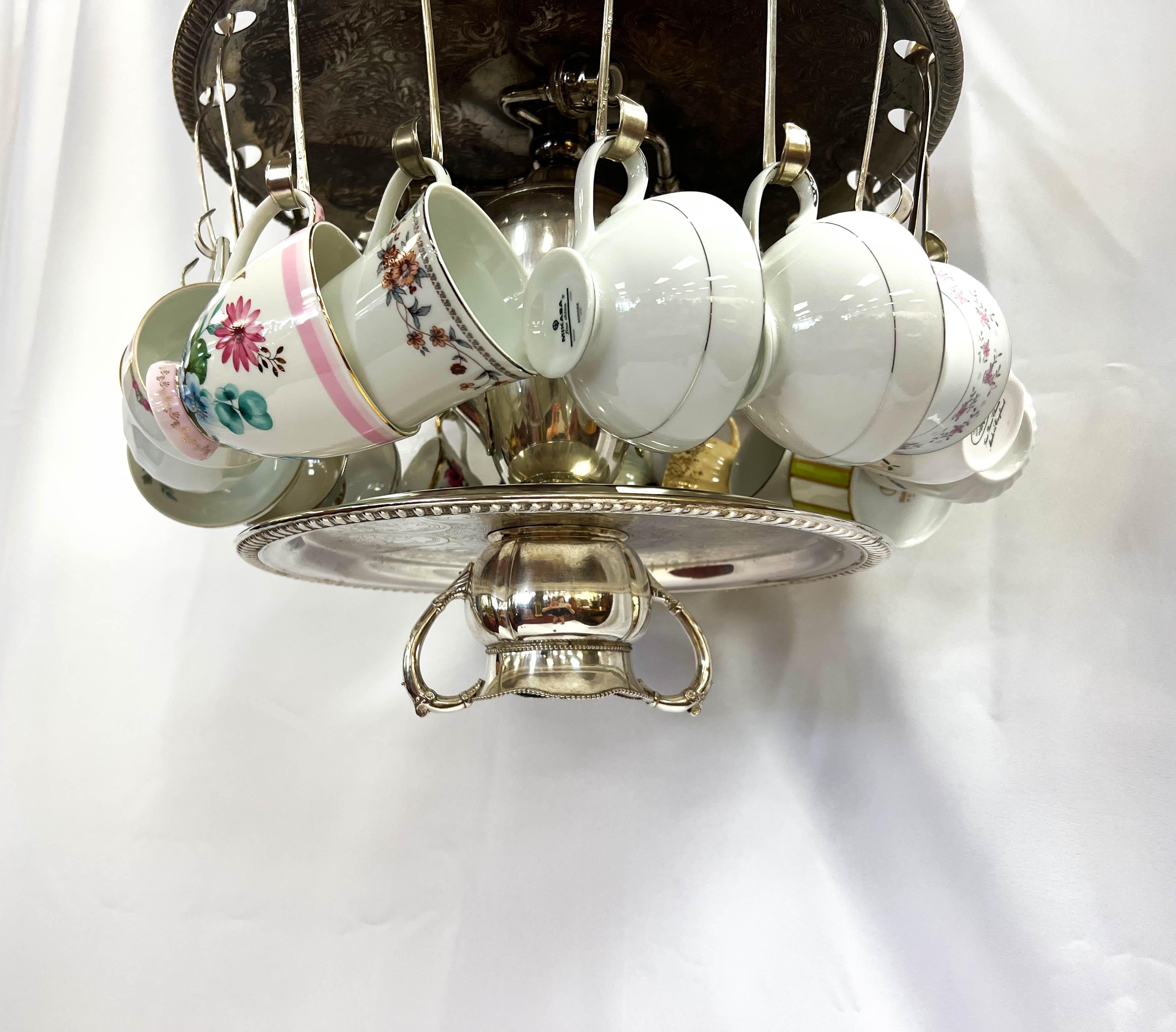 teacup light fixture