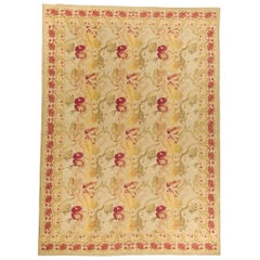 Handwoven Wool Area Rug   9' x 12'