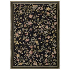 Needlepoint Wool Area Rug  14'3 x 20'