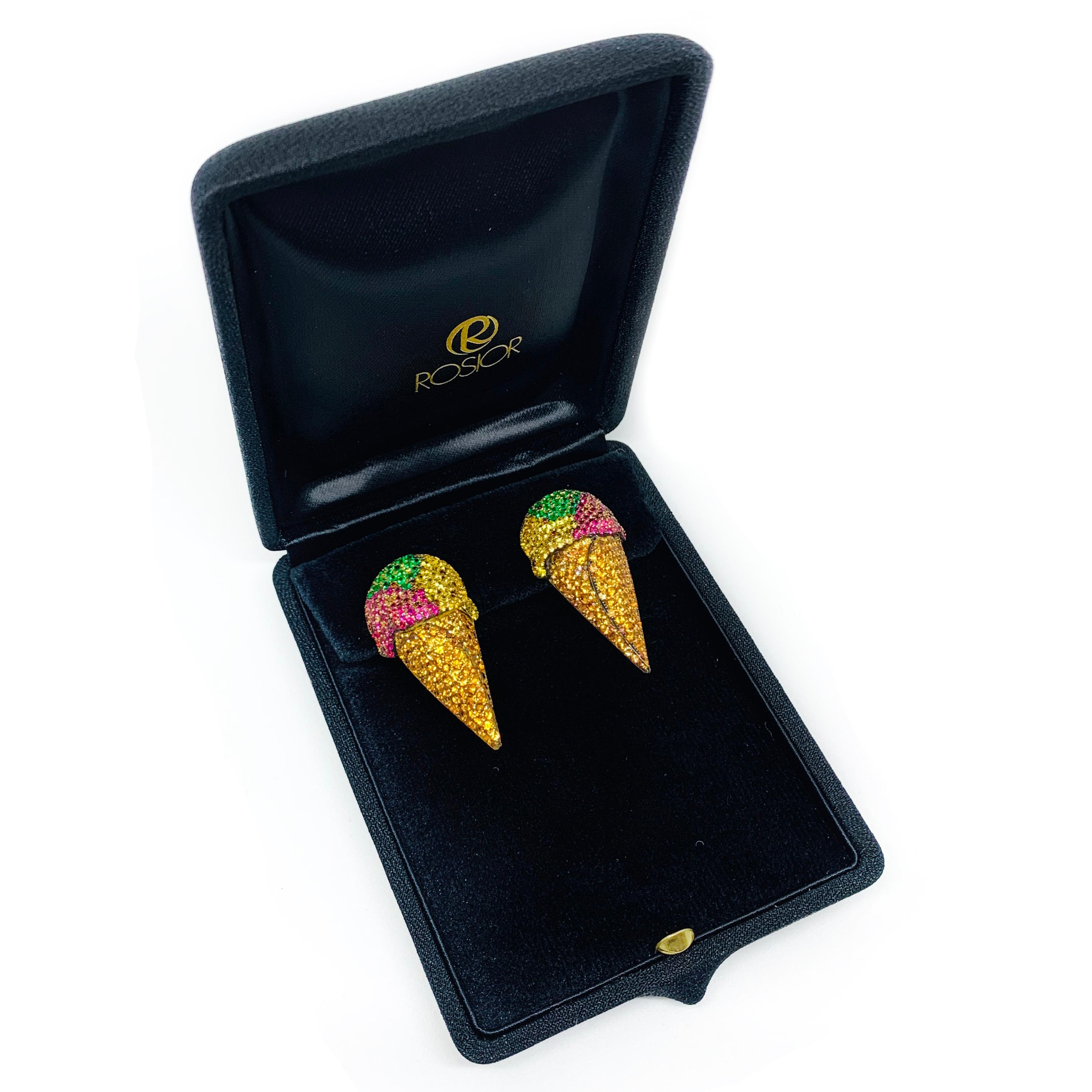 gucci ice cream cone earrings