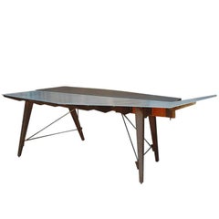 One of a Kind Industrial Studio Work Table / Desk