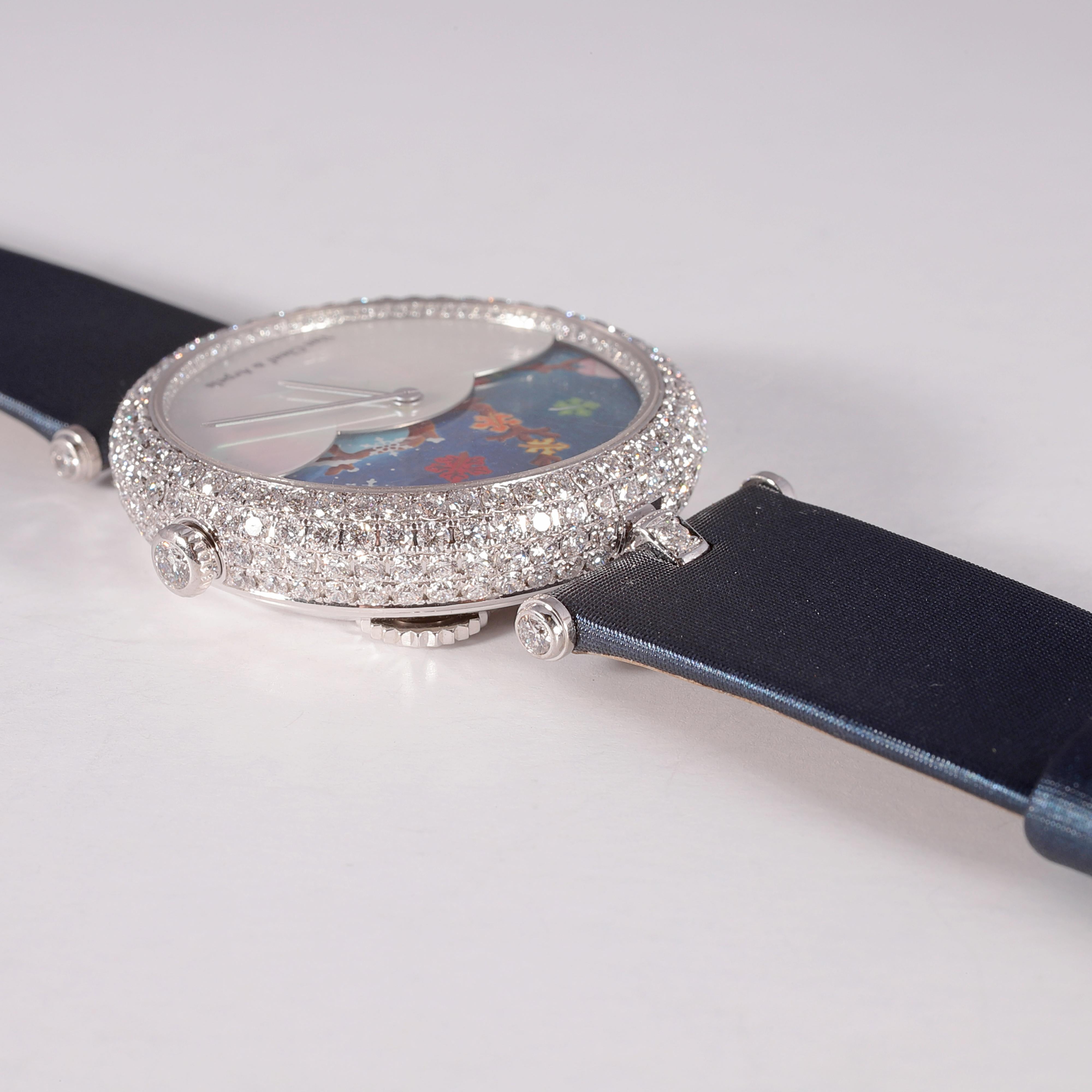 One of a Kind Lady Arpels Centenary Watch with Diamonds 3