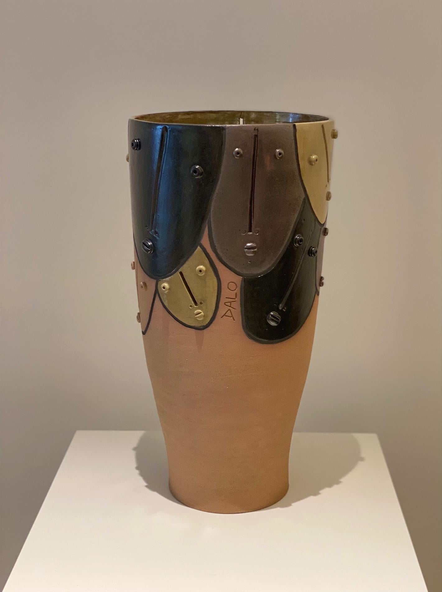 One of a Kind Large Ceramic Vase 