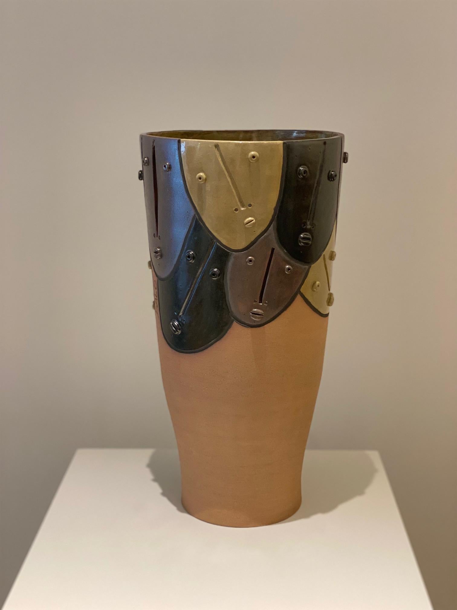 One of a Kind Large Ceramic Vase 