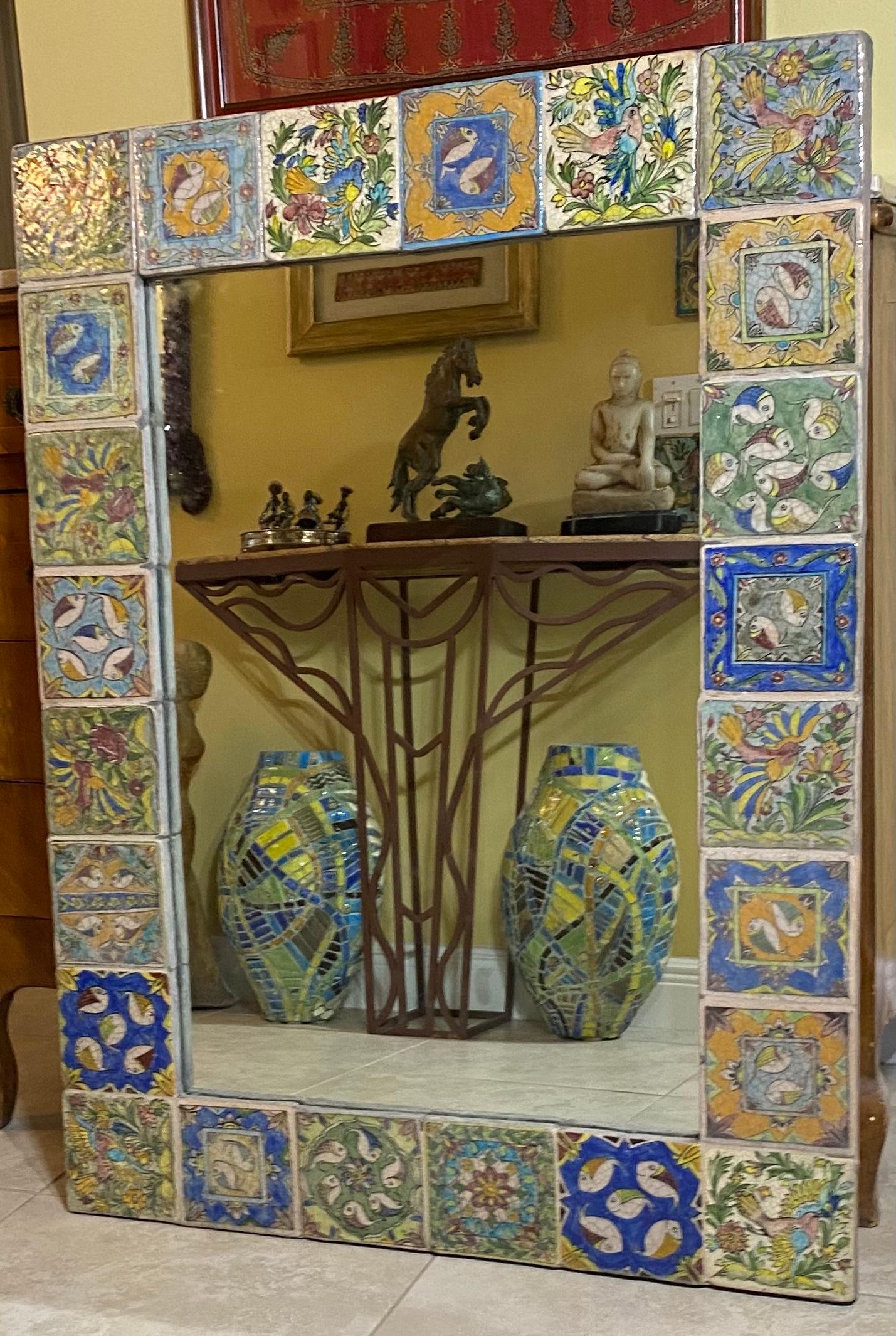 mirror ceramic tiles
