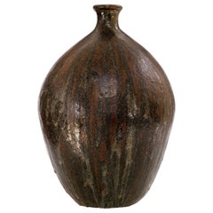 One of a Kind Large Stoneware Vase by Danish Ceramist Jens Andreasen