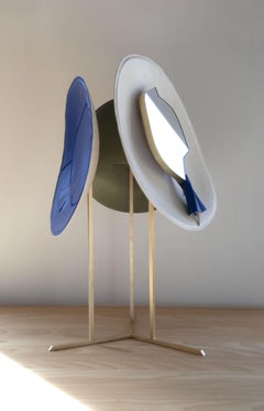 One of a Kind Luxury Sculpture Vanity Table Mirror, France