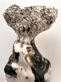 One of a kind Sculpture - Hand crafted in marbleised scagliola