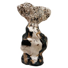 One of a kind Marbleized Garniture Vessel - Hand crafted